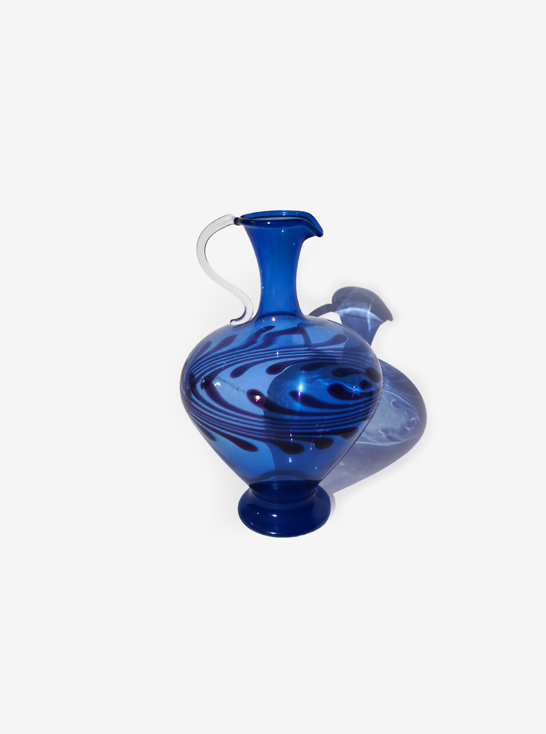 Small blue vase
