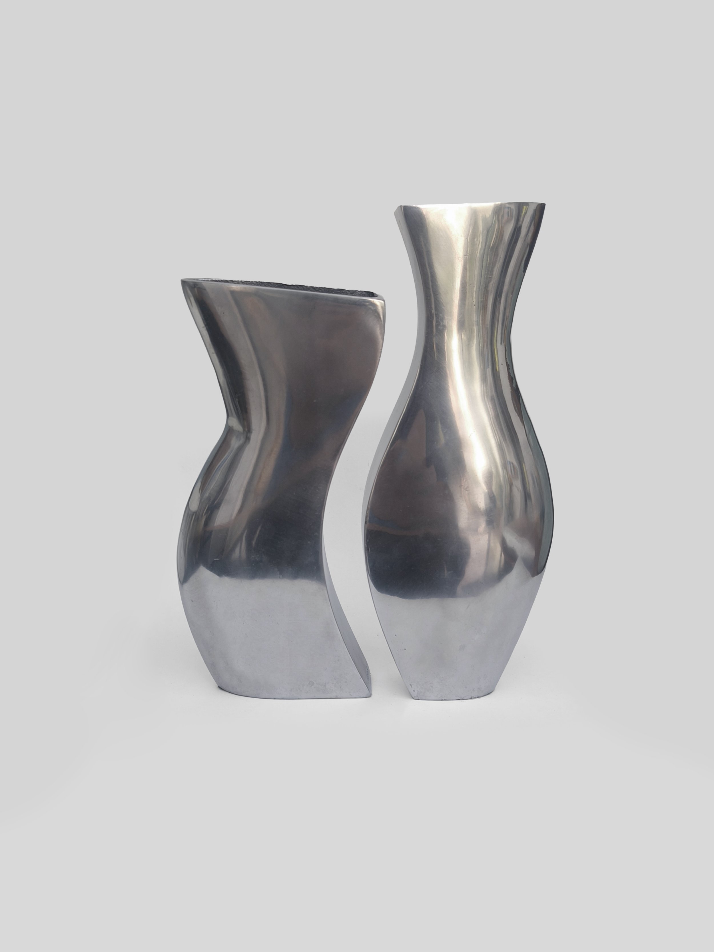 Pair of modern vases