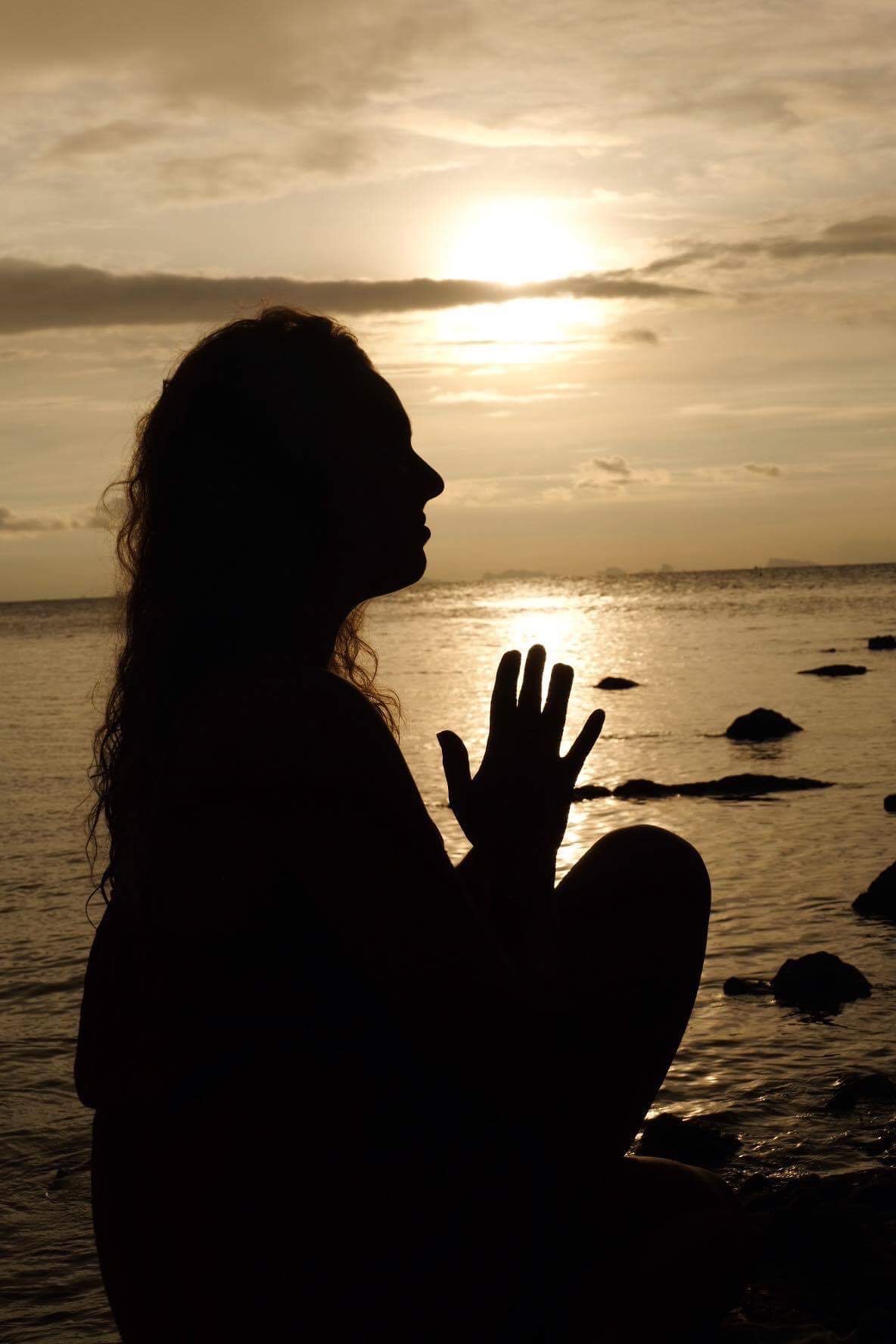 Meditation on Koh Phangan Island, Thailand