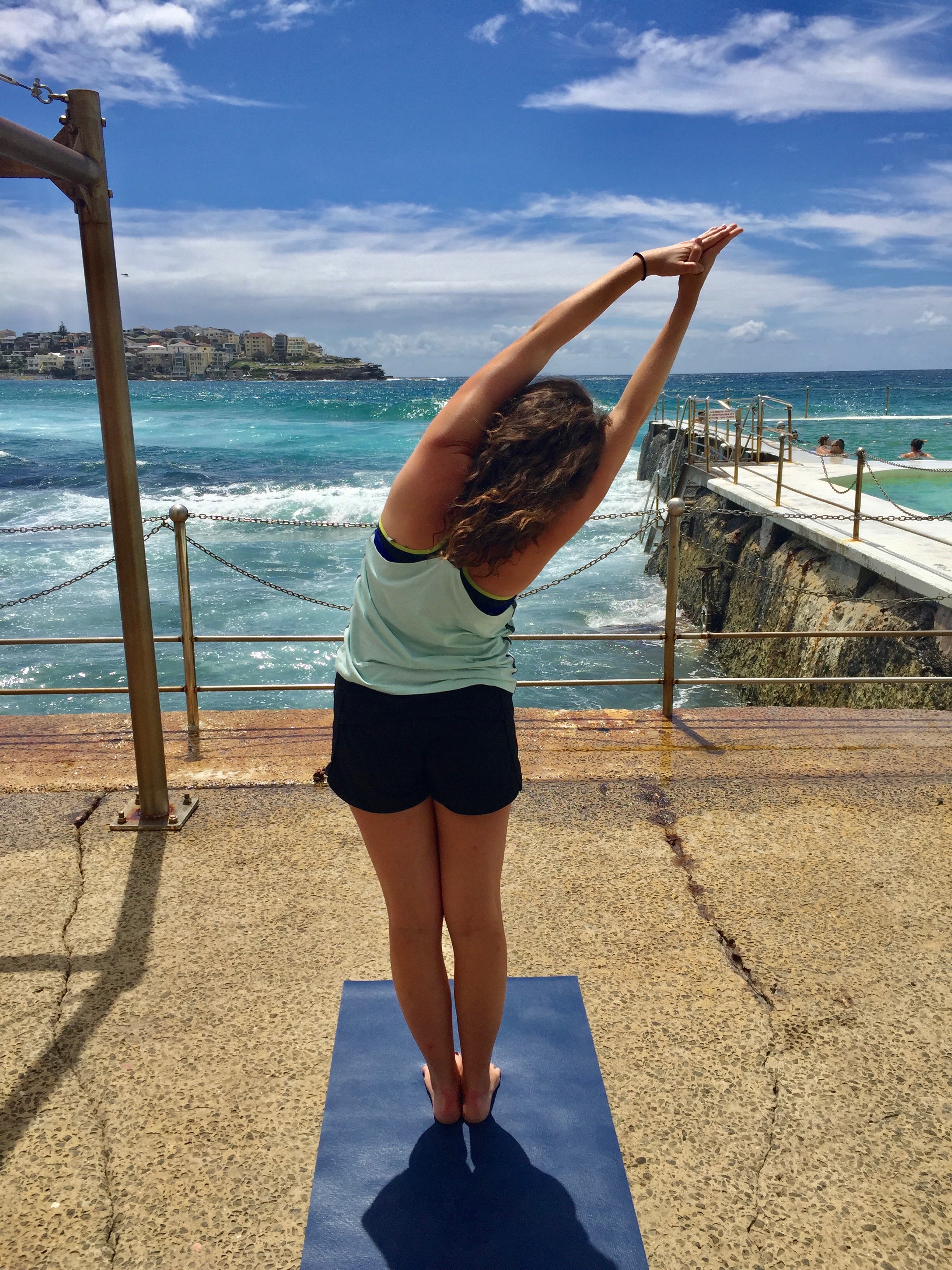 Bondi Icebergs Sydney Australia Yoga by The Sea