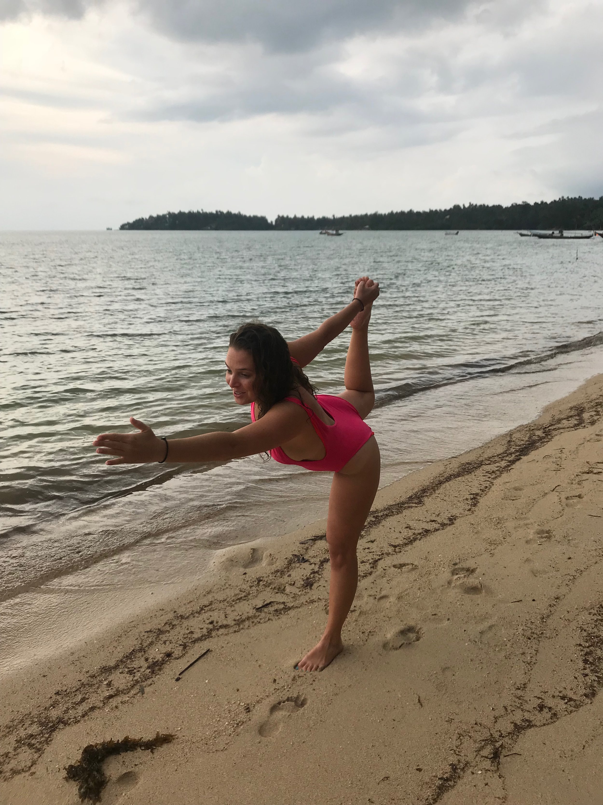 Koh Phangan, Thailand Yoga on the beach