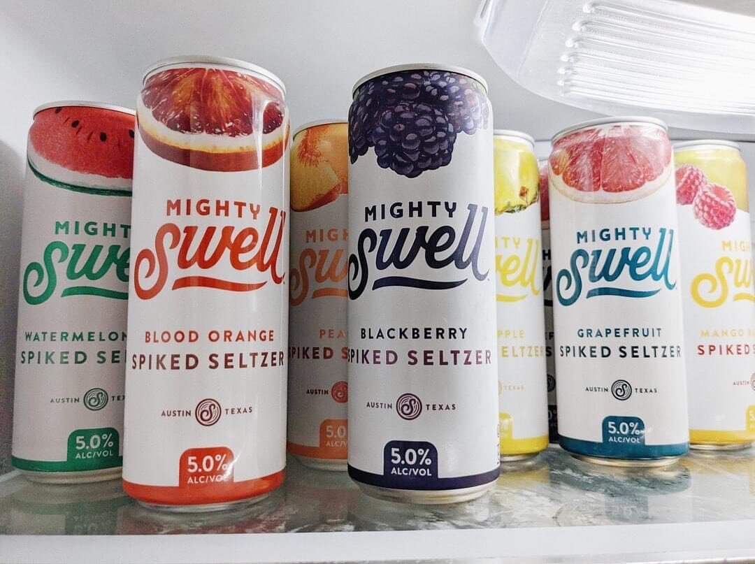 We&rsquo;re now carrying Mighty Swell Spiked Seltzer&rsquo;s! Just in time for sunny weather! ☀️