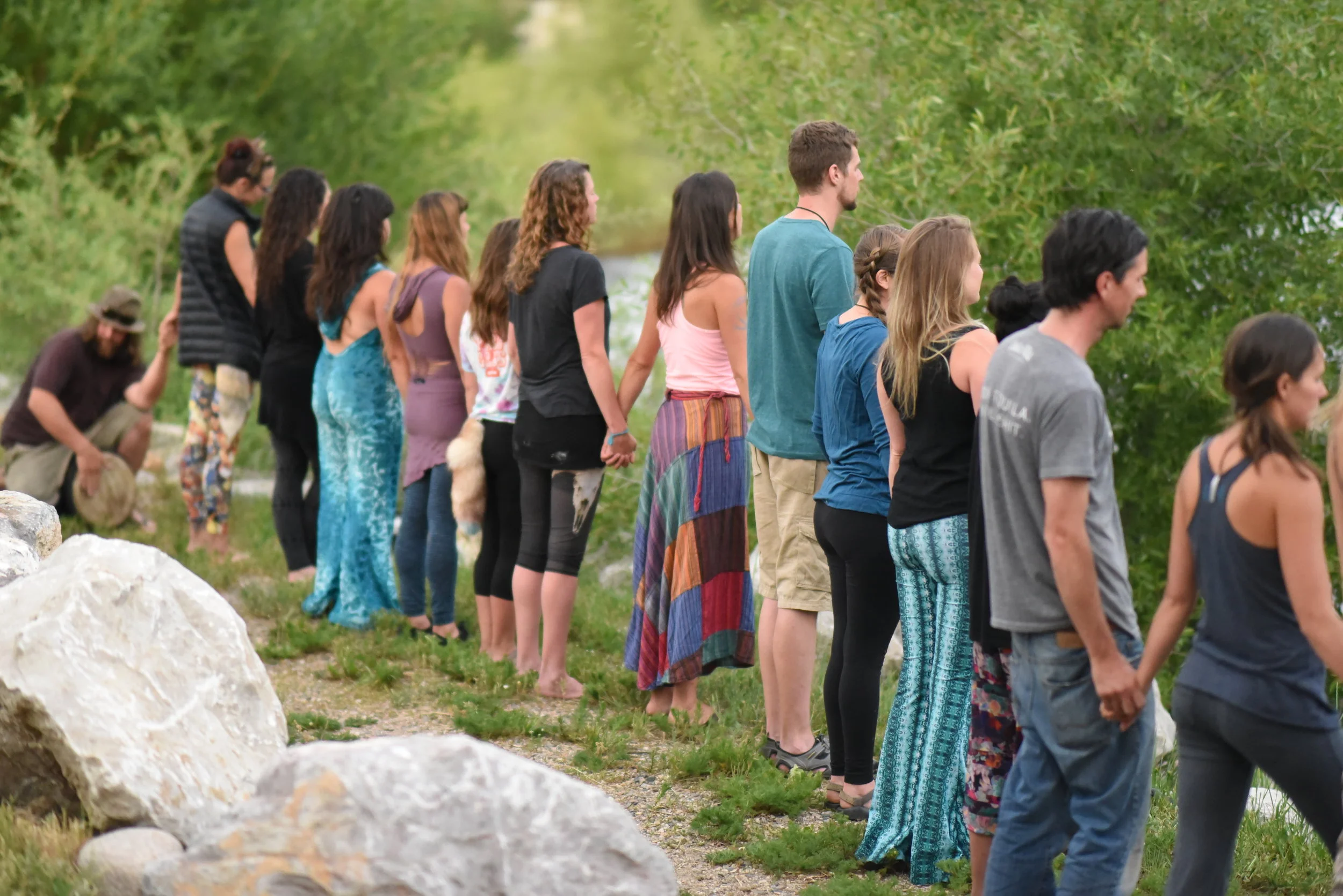  Breathing in a group setting is a powerful way to connect with communities of all shapes and sizes. I have hosted WORKSHOPS for high schools, corporations, adrenaline seeking athletes, yoga retreats, FESTIVAL GATHERINGS, addiction and rehab clients,