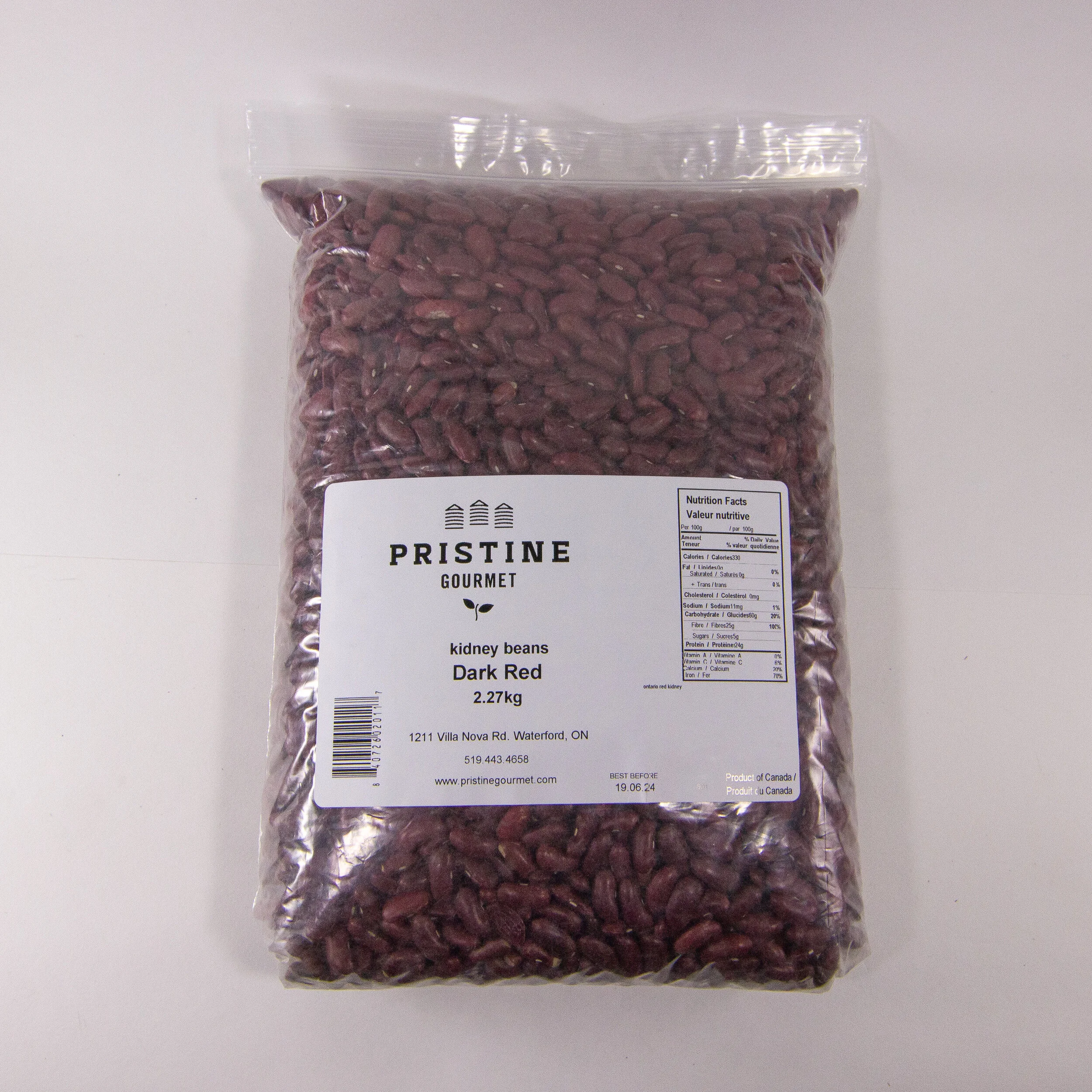 Dark Red Kidney Beans 5lb/2.27kg