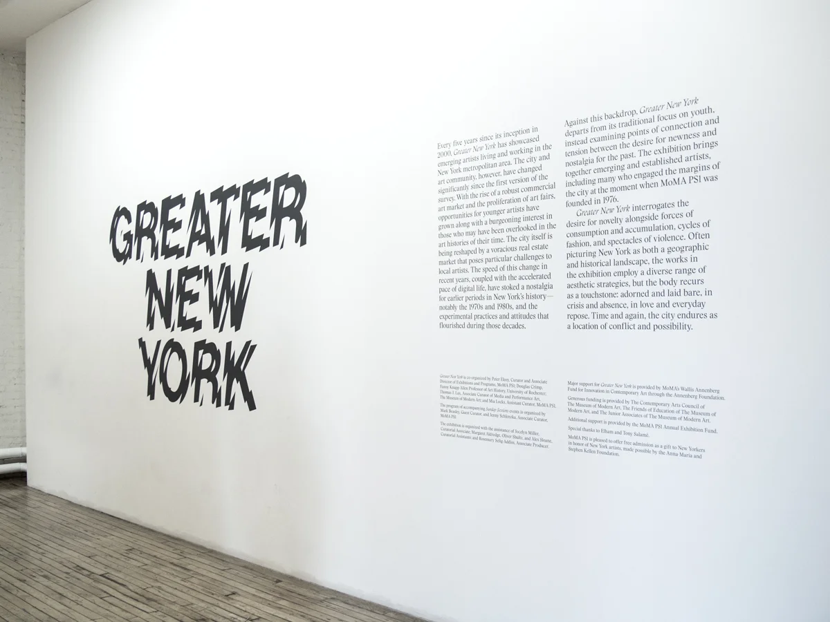 “Greater New York” - the quinquennial exhibition at MoMA PS1