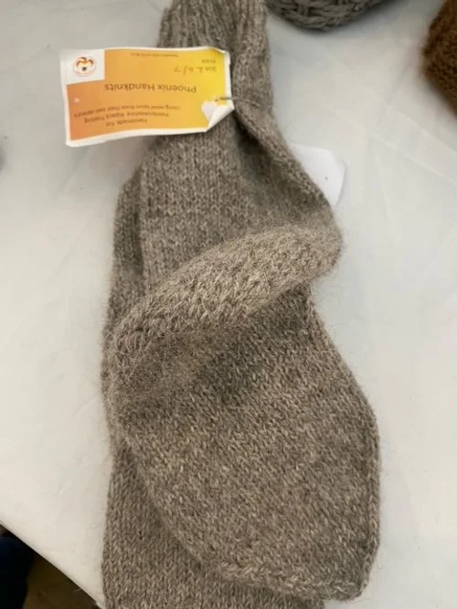 Alpaca wool socks