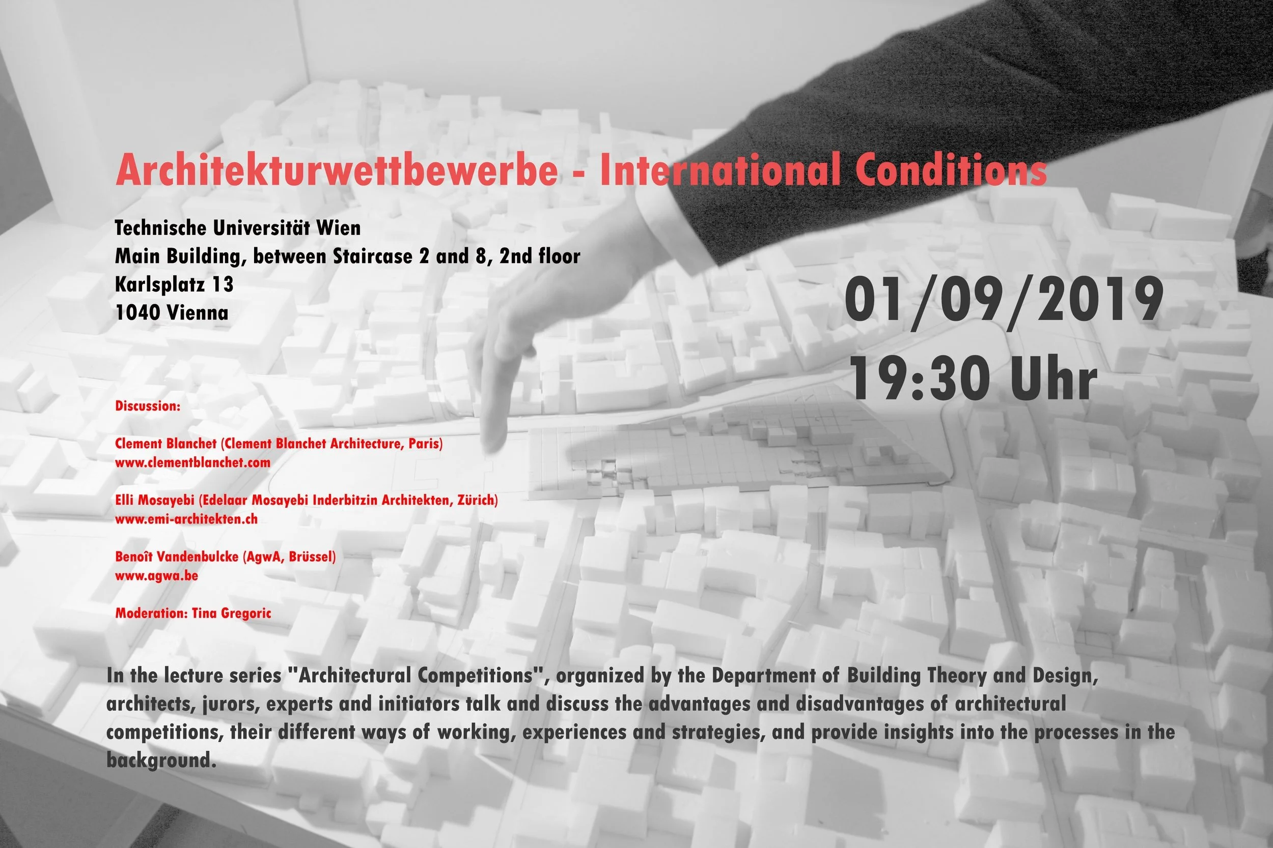Clement Blanchet to lecture in Vienna