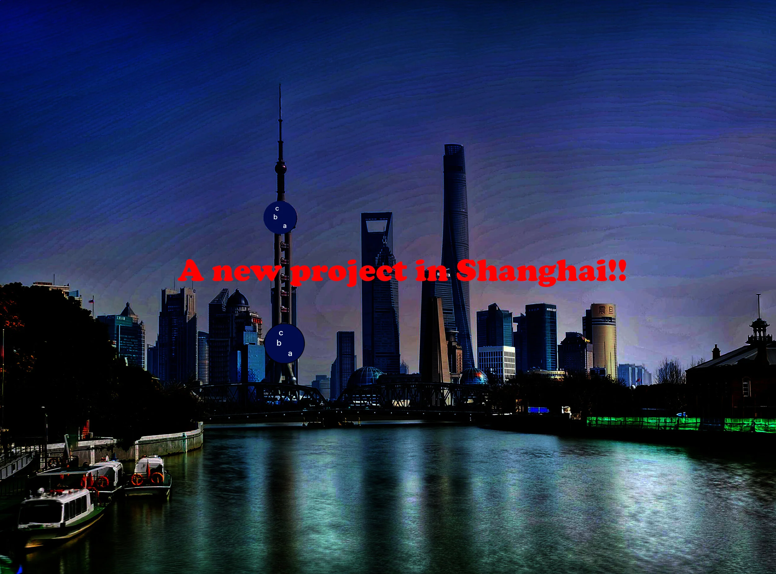 A new project in Shanghai