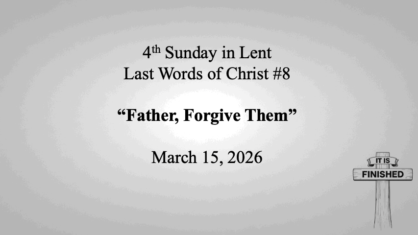 Sunday's Announcements