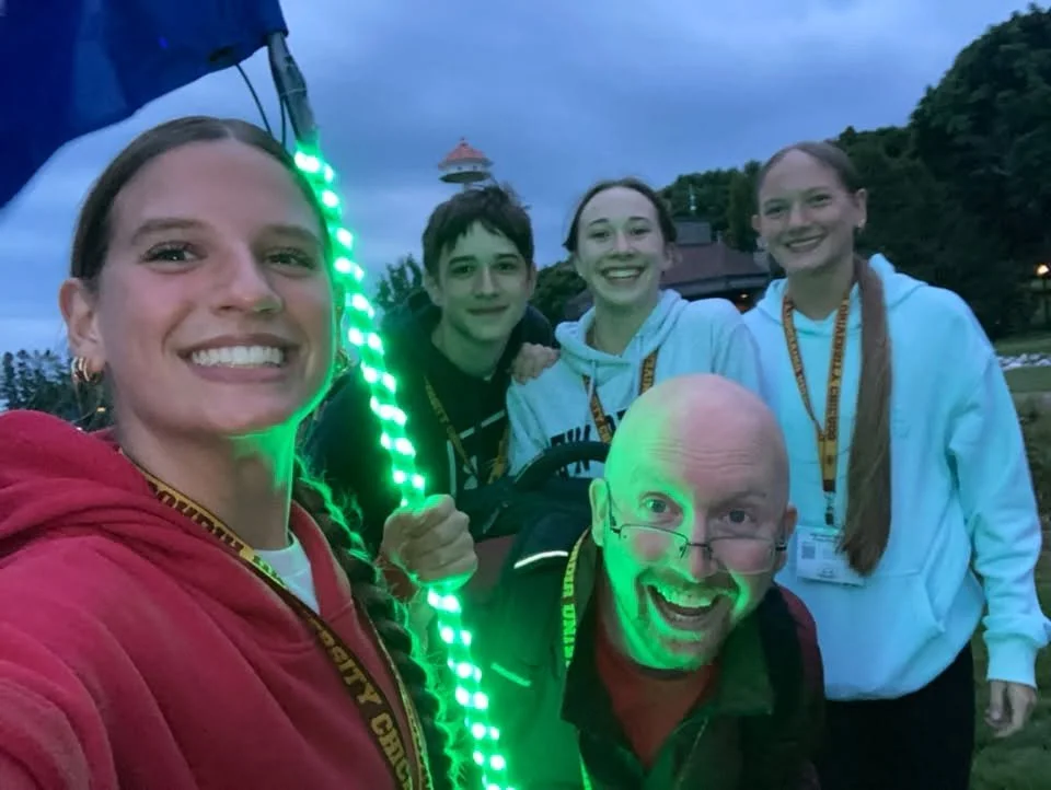 Glow Golf at Sr. High Mackinac Gathering