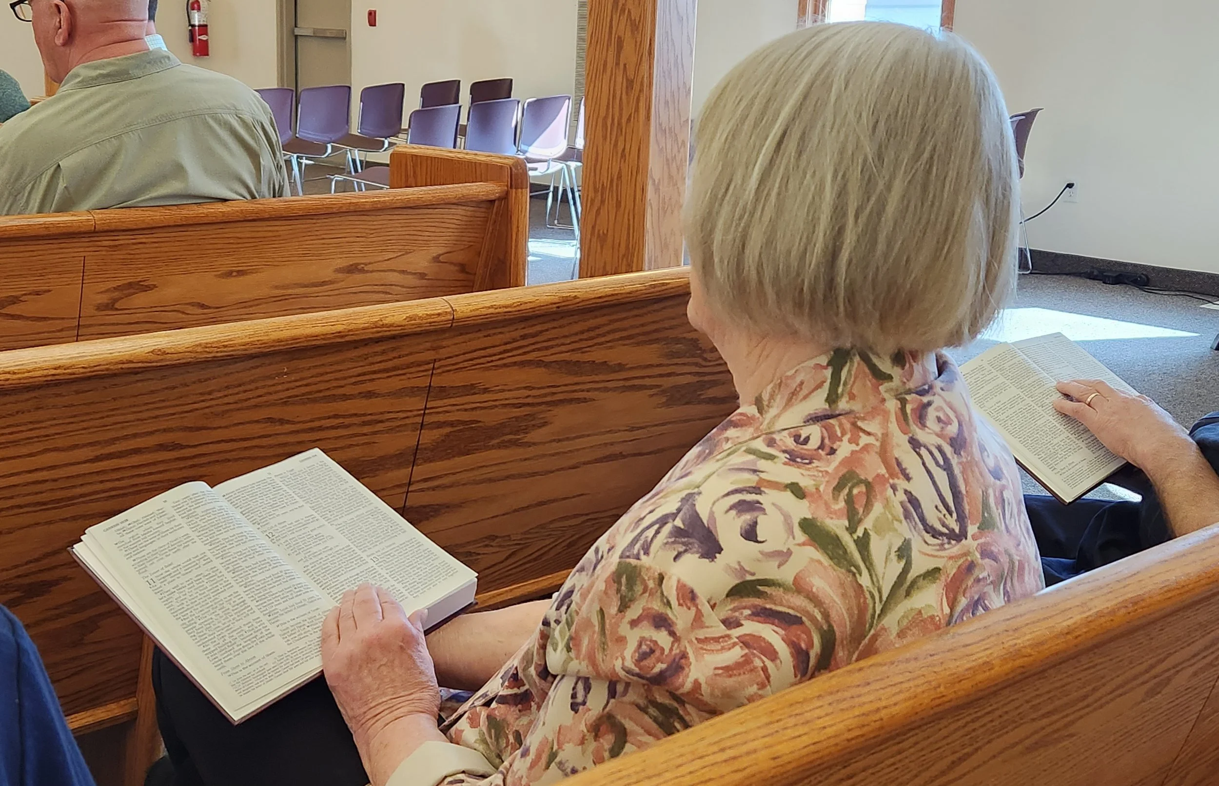 Adults have many groups to choose from for Bible learning and friendship.