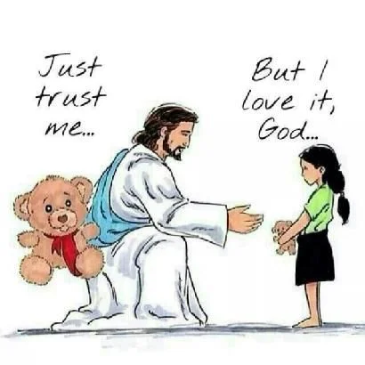 I’m not a religious person at all, but this simple cartoon demonstrates how you just have to trust that something better is in the works for you.