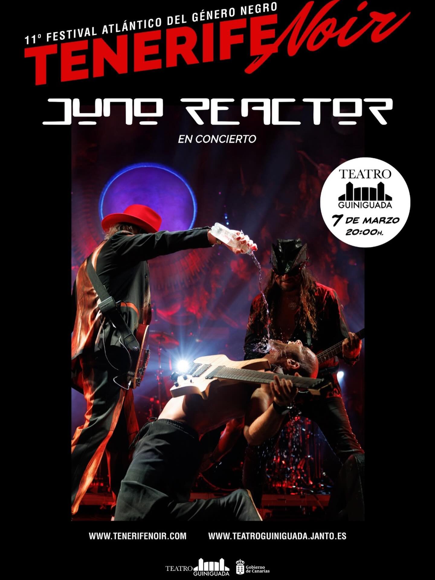 Next stops on our journey with Juno Reactor - two special &ldquo;Inside The Matrix&rdquo; shows at the Tenerife Noir Festival in the Canary Islands 🇪🇸

March 6 &bull; Leal Theatre, Tenerife March 7 &bull; Guinguada Theatre, Gran Canaria

We&rsquo;l