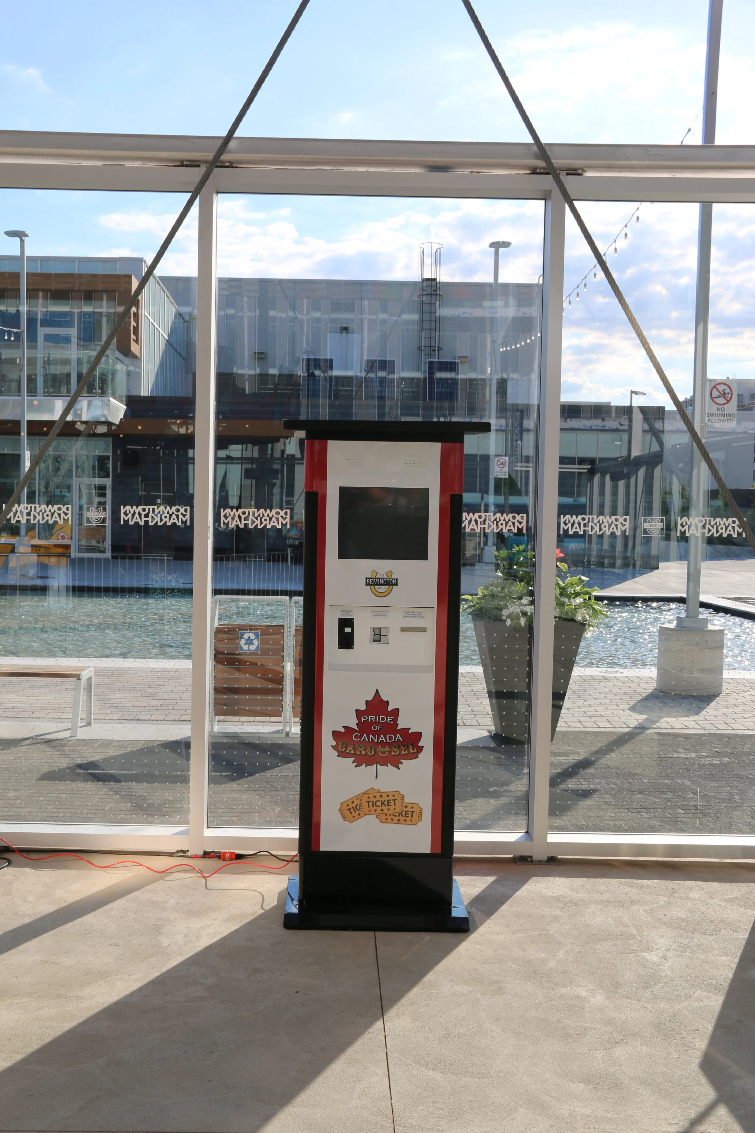 Logo design for The Pride of Canada Carousel & associated signage, Broadway Bound Fine Arts & Entertainment for The Remington Group, 2017