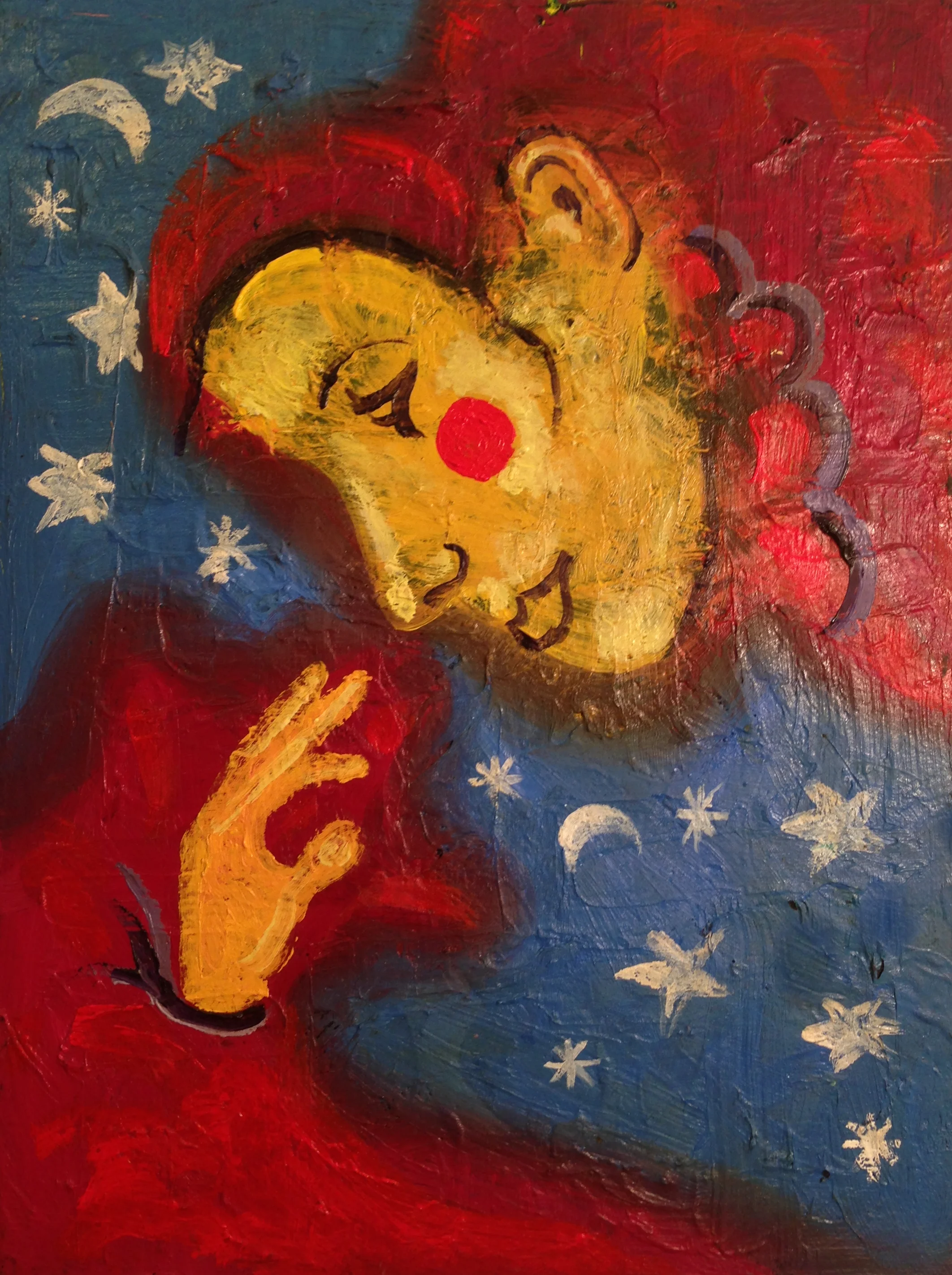 The Magician, acrylic on canvas, 2004