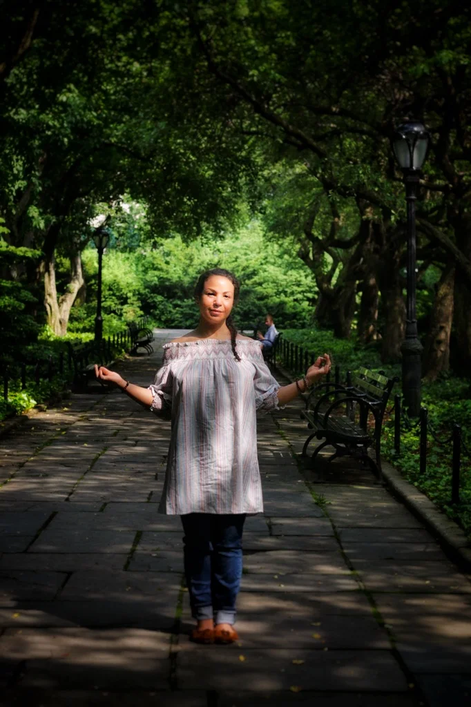 Pura in Central Park, NYC, HDR digital print, 2018