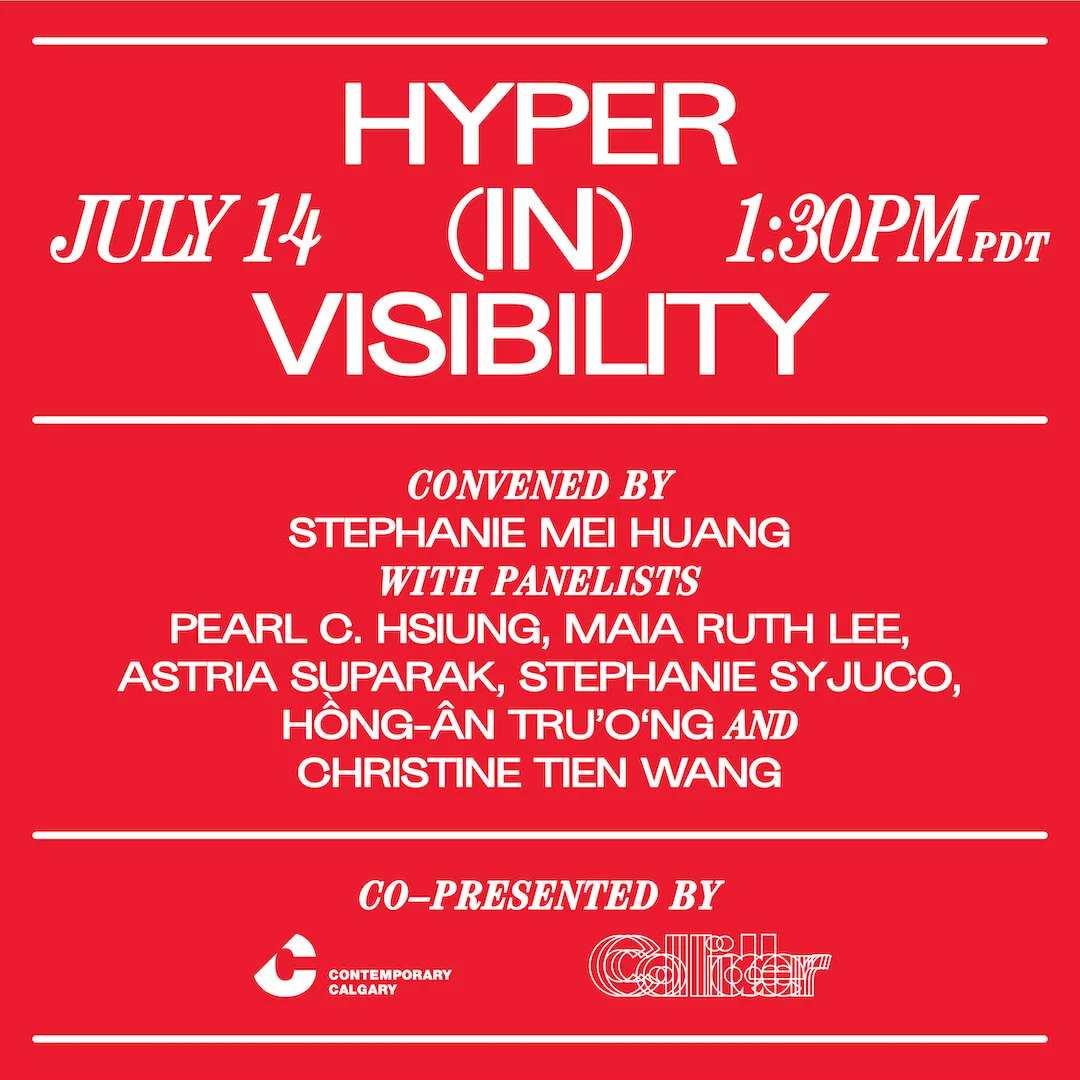 hyper(in)visibility: stephanie mei huang In Conversation with Pearl C Hsiung, Maia Ruth Lee, Astria Suparak, Stephanie Syjuco, Hồng-Ân Trương, and Christine Tien Wang
