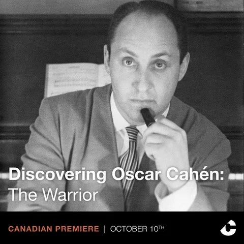 Discovering Oscar Cahén: The Warrior, a documentary film by Howard Brull