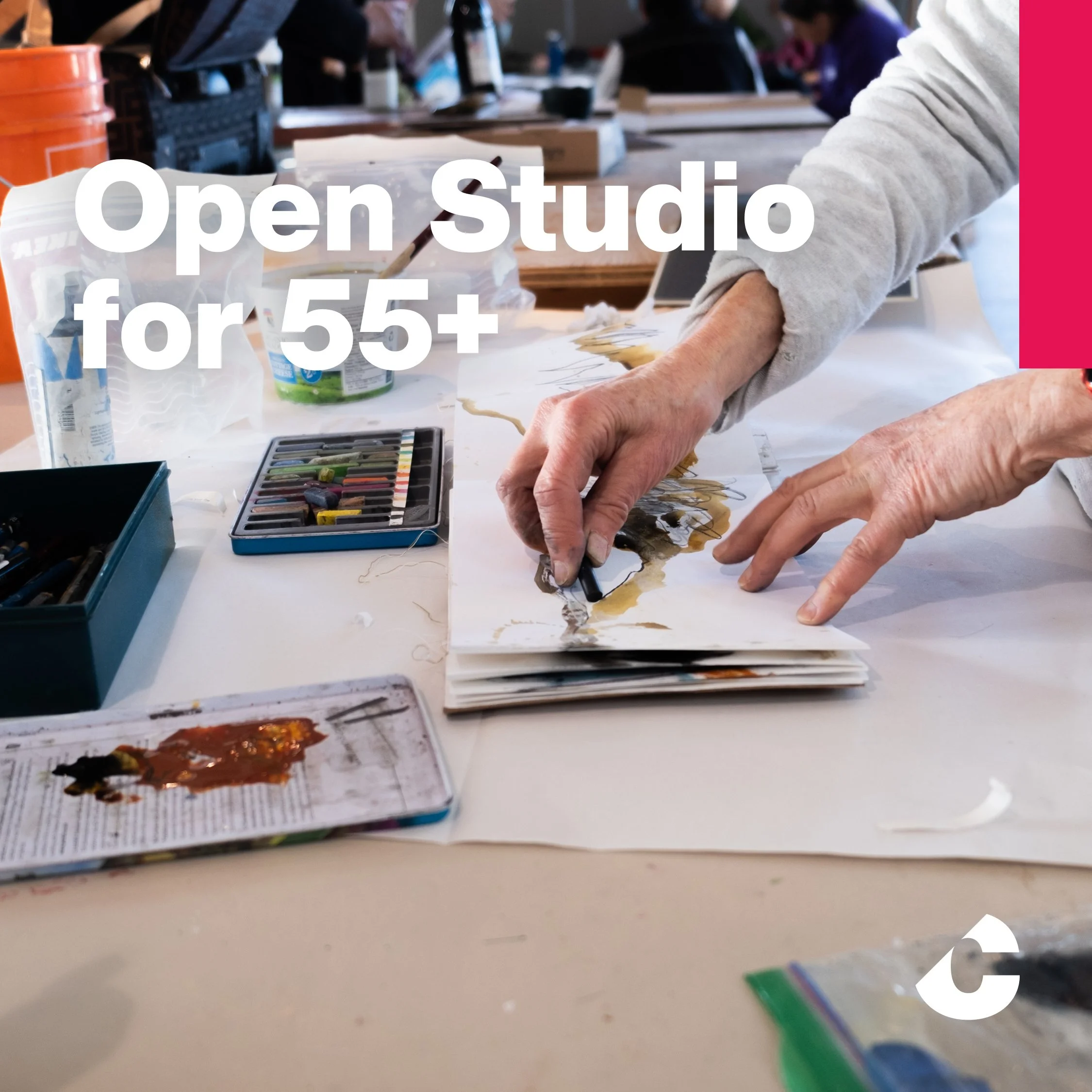 December | Open Studio for 55+