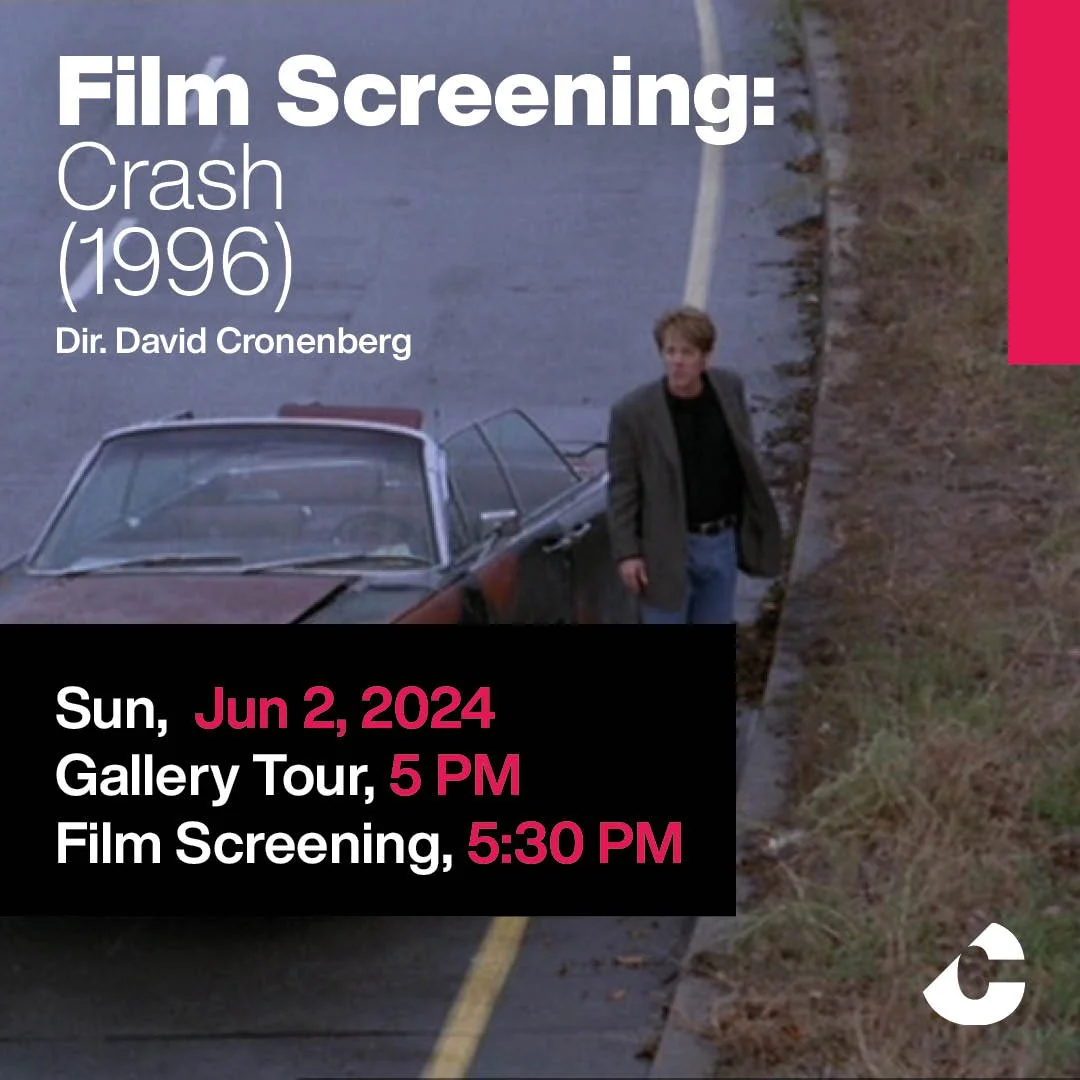 Exhibition Tour + Film Screening: Crash (1996), dir. David Cronenberg