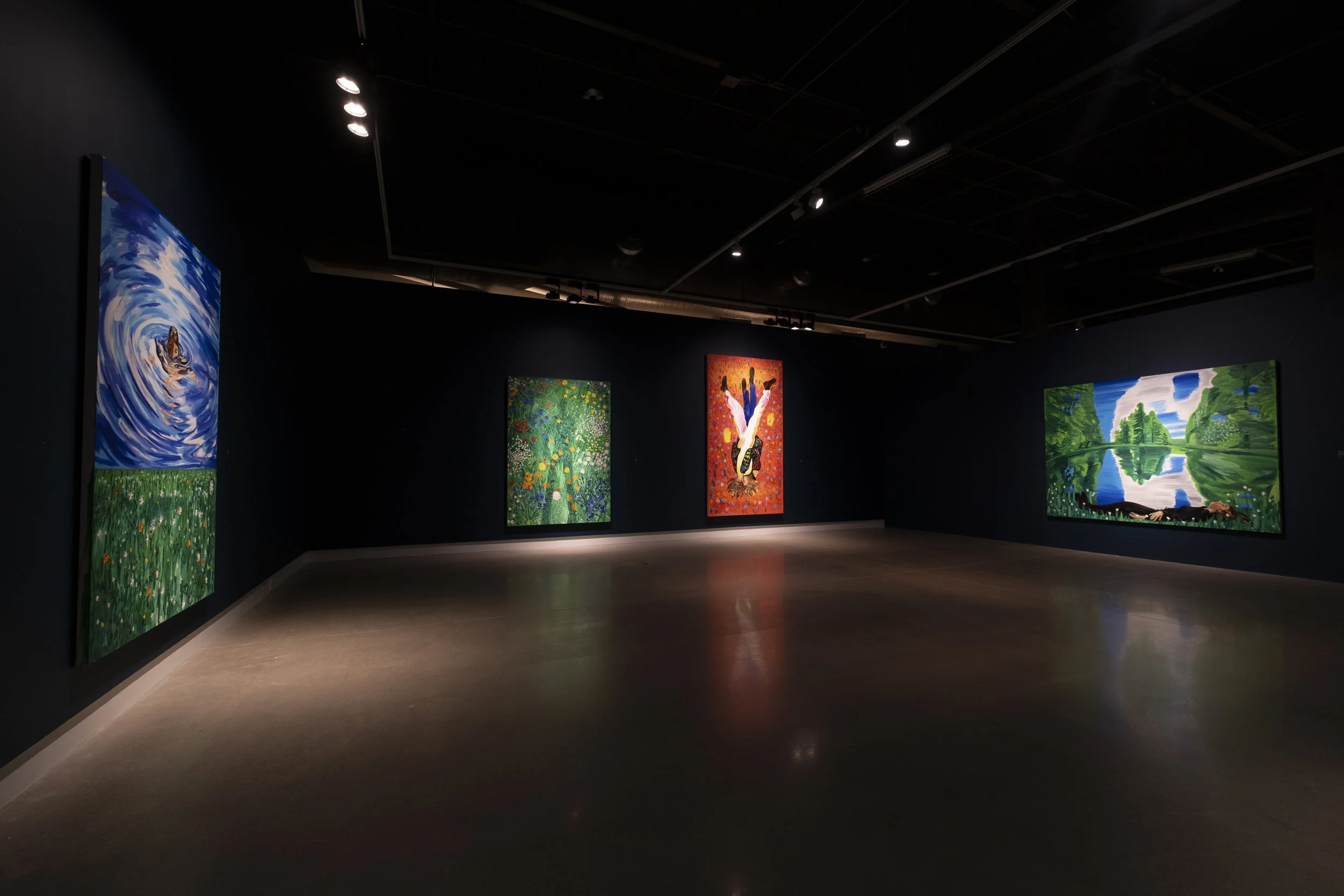  Installation view,  Erik Olson: In the Garden . September 25, 2025-February 15, 2026, Contemporary Calgary. Photo by Victoria Cimolini.&nbsp; 