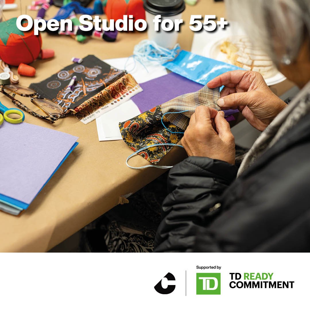 January | Open Studio for 55+ 