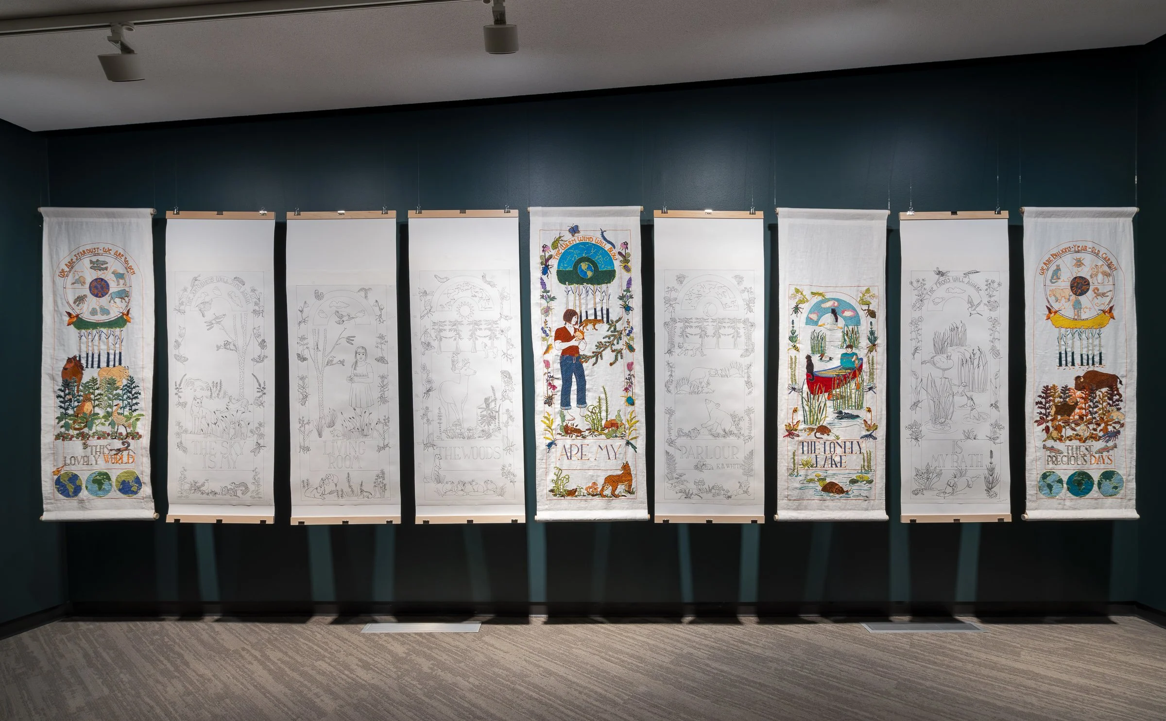  Installation view,  Entwined , December 5, 2025—March 15, 2026, Contemporary Calgary. Photo by Blaine Campbell.  