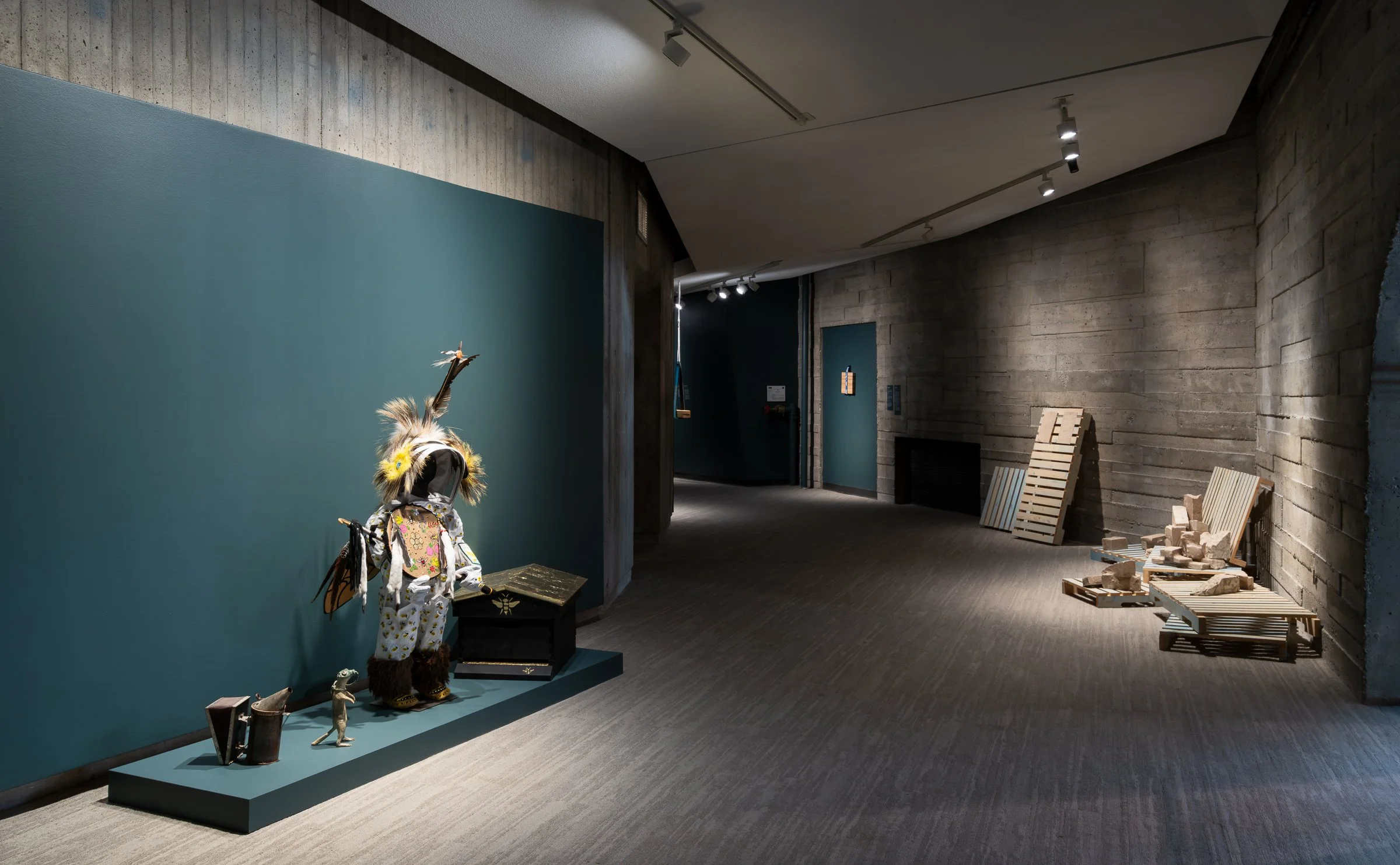  Installation view,  Entwined , December 5, 2025—March 15, 2026, Contemporary Calgary. Photo by Blaine Campbell.  