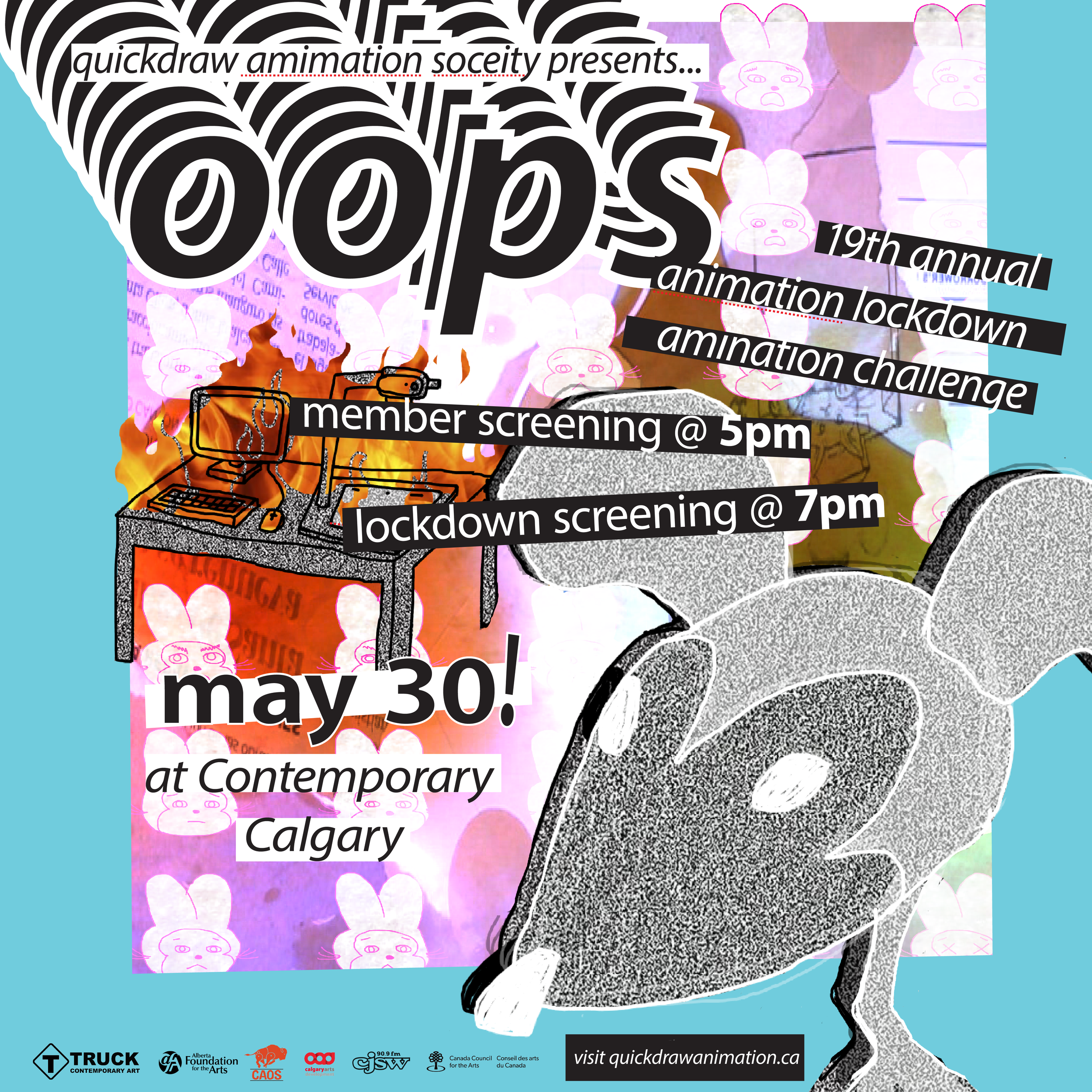 The QAS 19th Annual ANIMATION LOCKDOWN + Member Screening