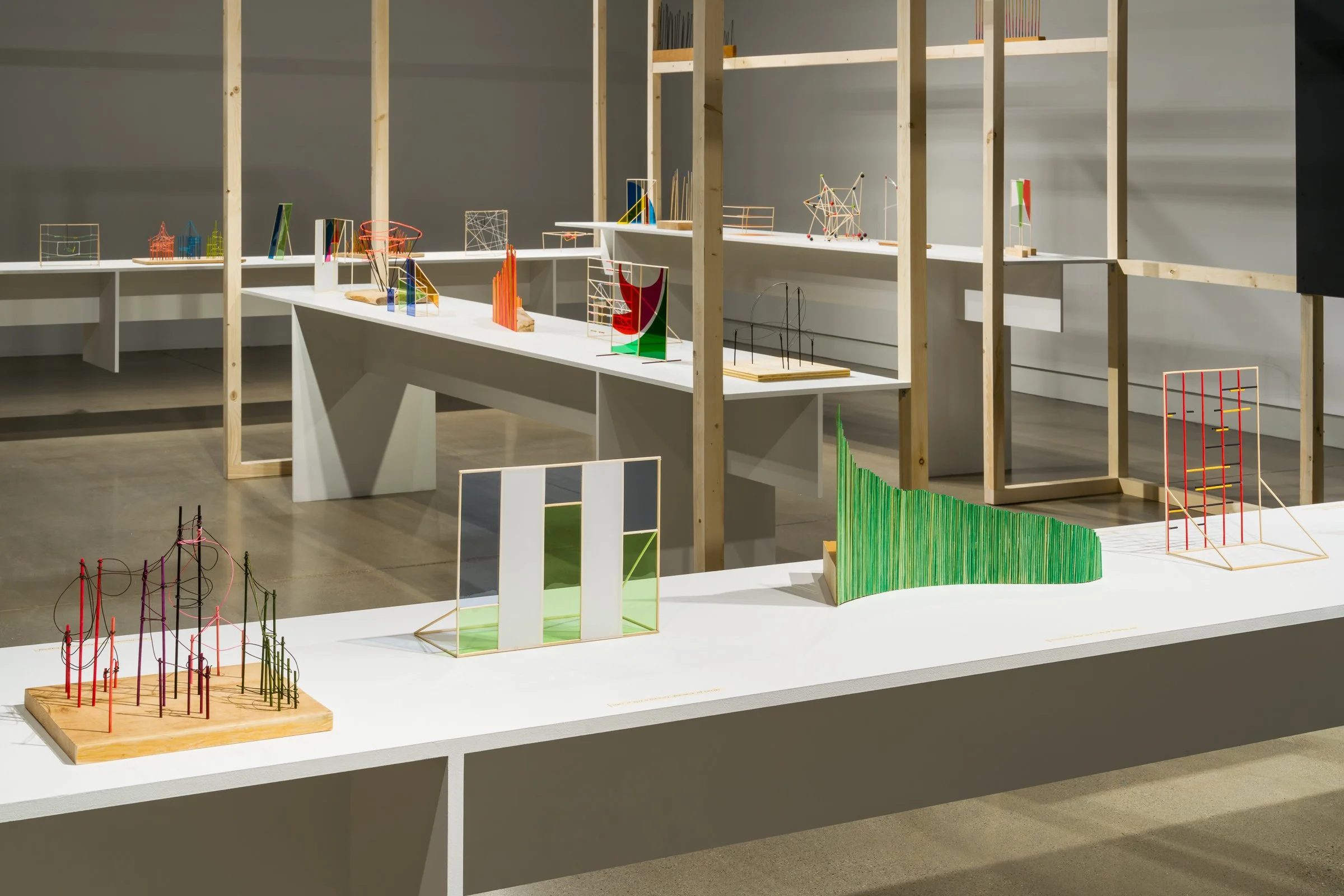  Installation view, Richard Ibghy &amp; Marilou Lemmens:  Stacking Crates to Reach a Banana , March 27—August 16, 2026, Contemporary Calgary. Photo by Blaine Campbell.  