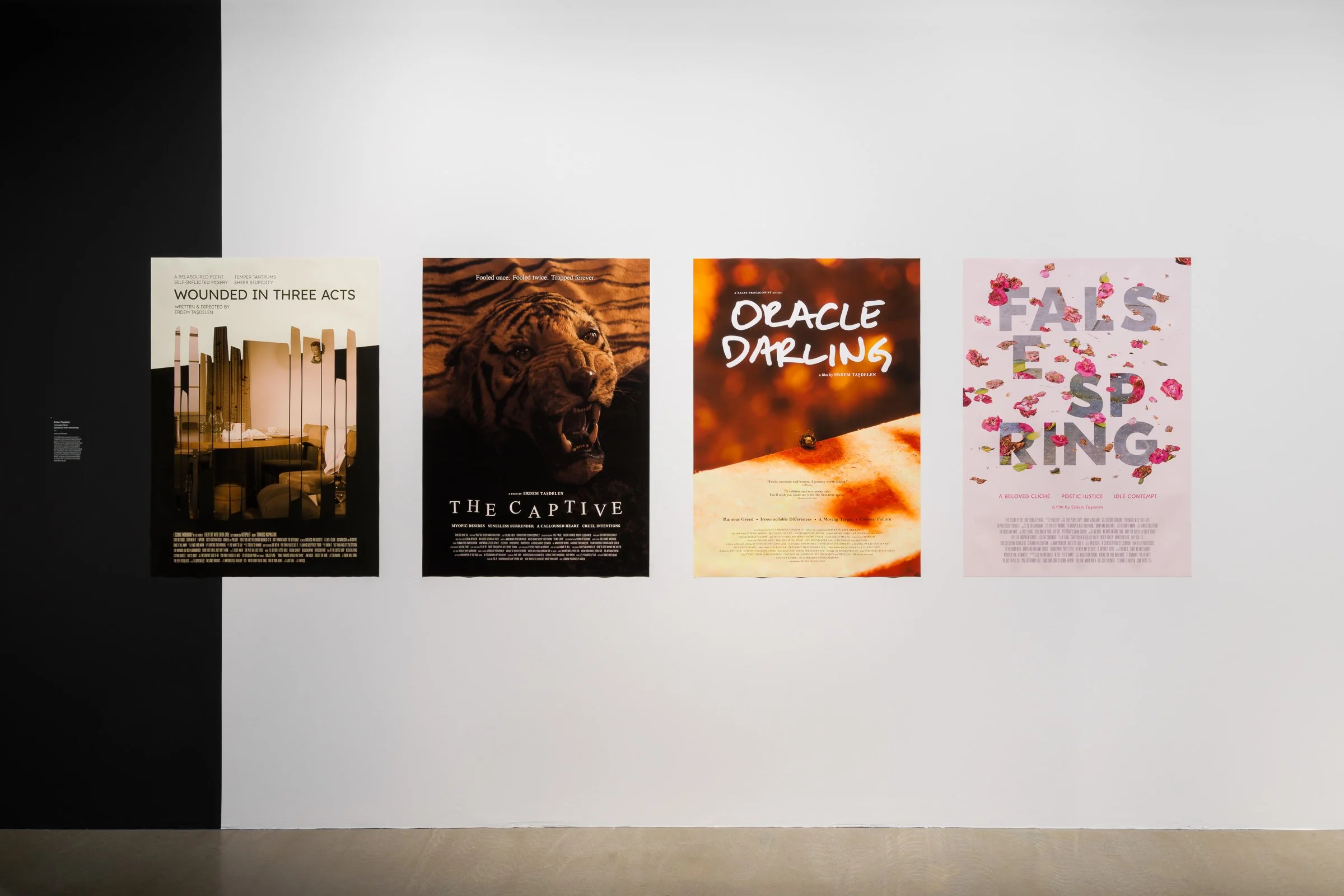  Installation view,  Erdem Taşdelen: Wounded in Three Acts , March 27—August 16, 2026, Contemporary Calgary. Photo by Blaine Campbell.  
