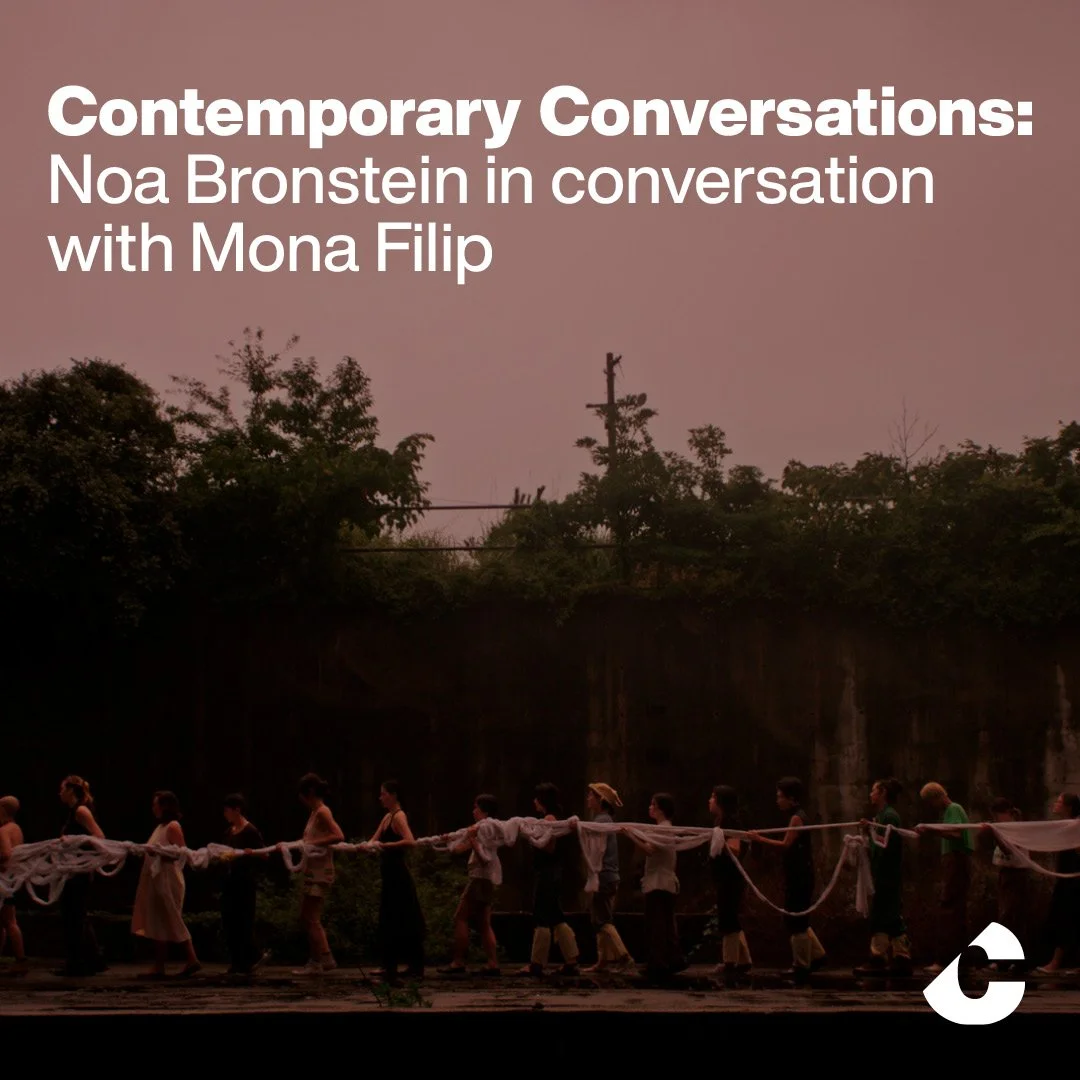 Contemporary Conversations: Noa Bronstein in conversation with Mona Filip 
