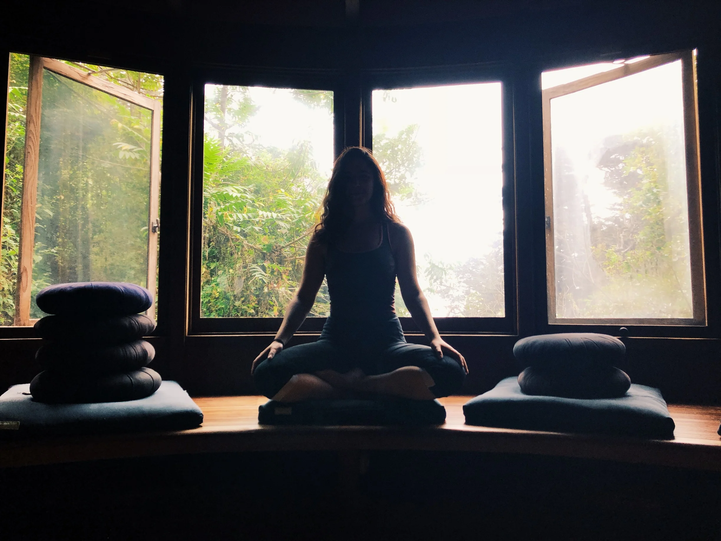 While not designing, I volunteer to share yoga and meditation with makers of technology.