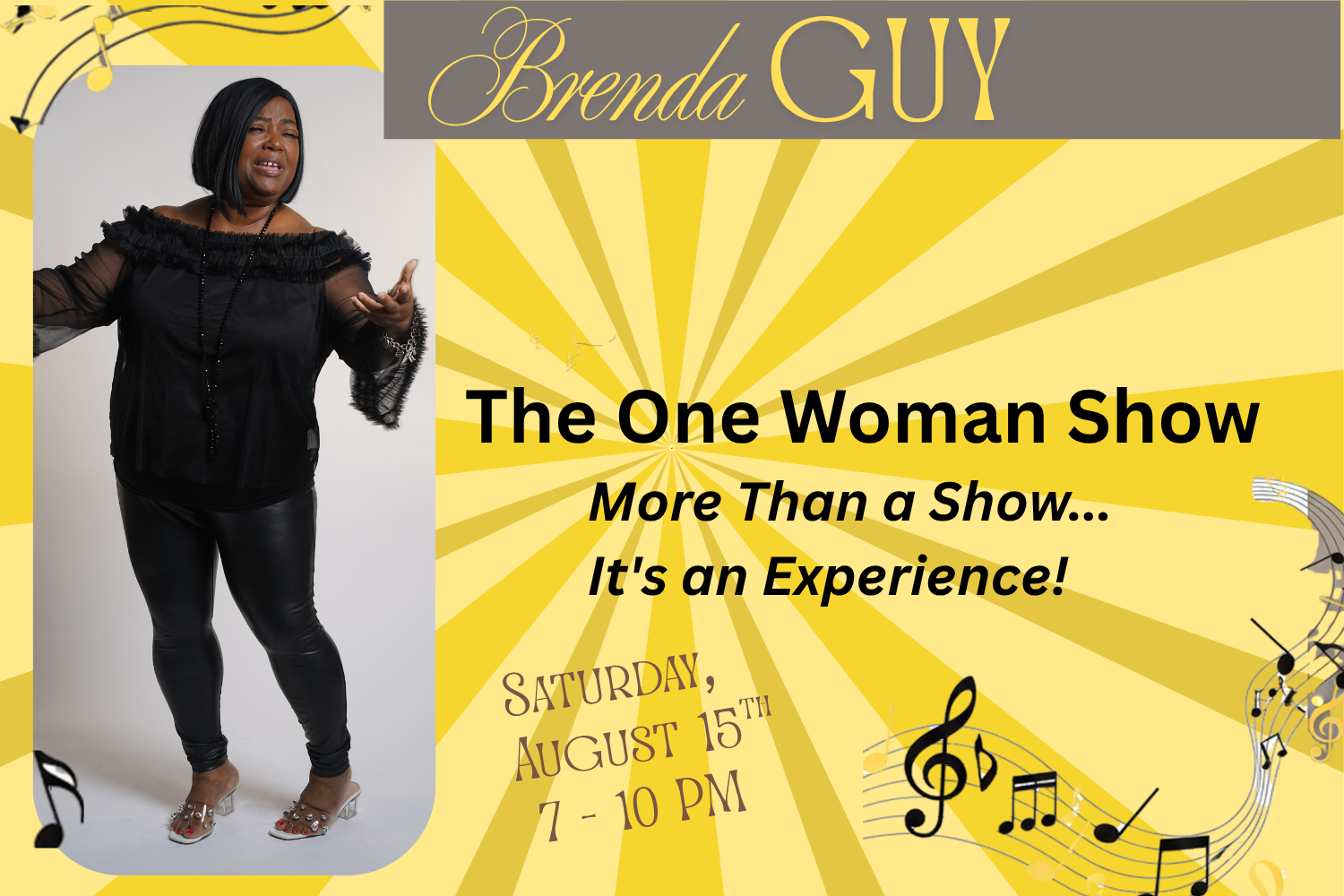 Brenda Guy: The One Woman Show