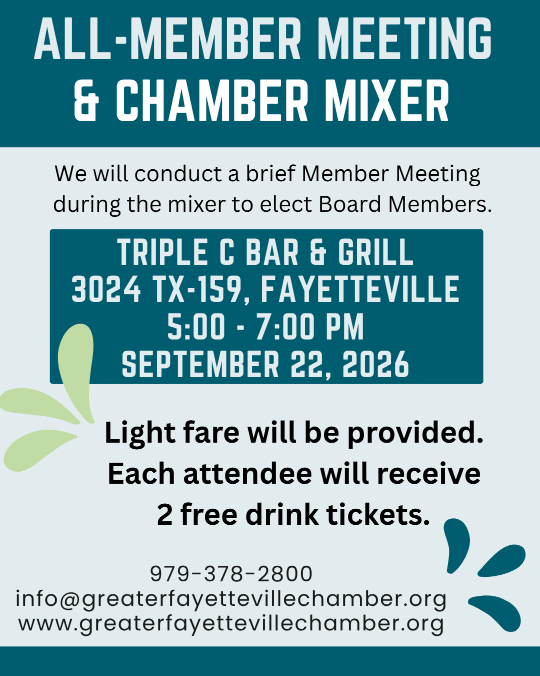 Chamber Mixer &amp; Member Meeting
