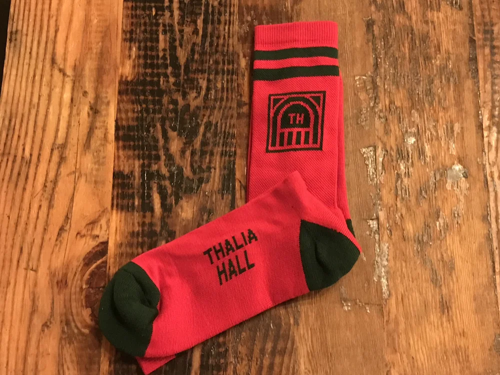 Classic Logo Socks - Red & Green