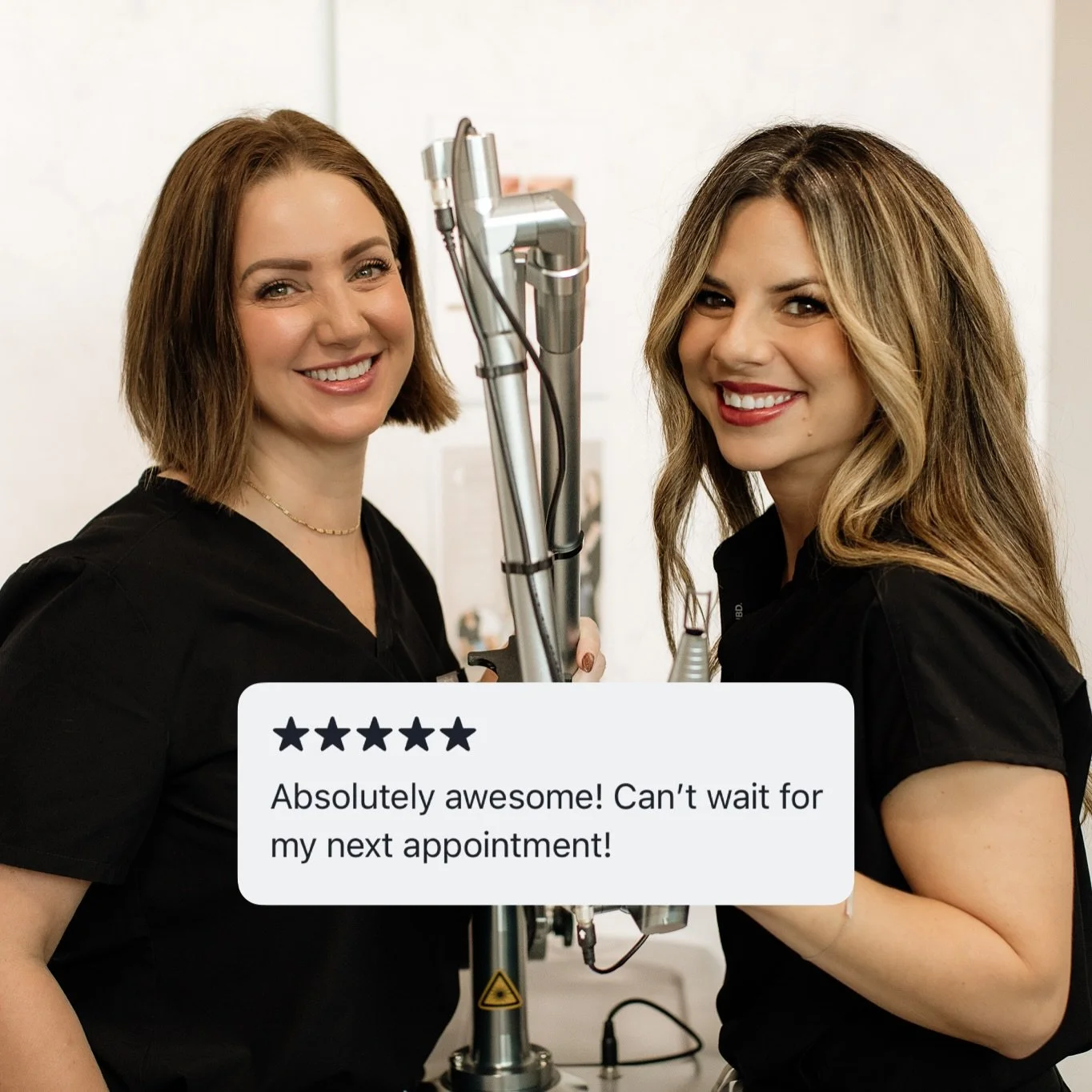 ⭐️ ⭐️ ⭐️ ⭐️ ⭐️ 🤩 This is what drives us: making a difference, delivering top-notch care, and empowering our clients with knowledge.
Our consultations are always free. Book in today and allow us to share with you a plan to get to your skin goals. 
.
