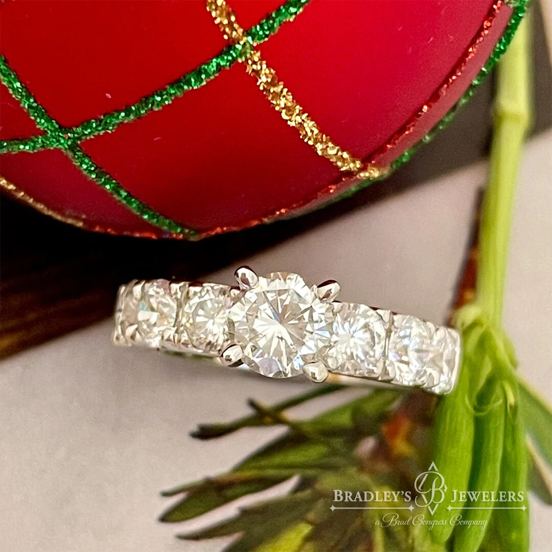 Bridal Jewelry Bradleys Jewelers 14K Yellow And White Gold Diamond