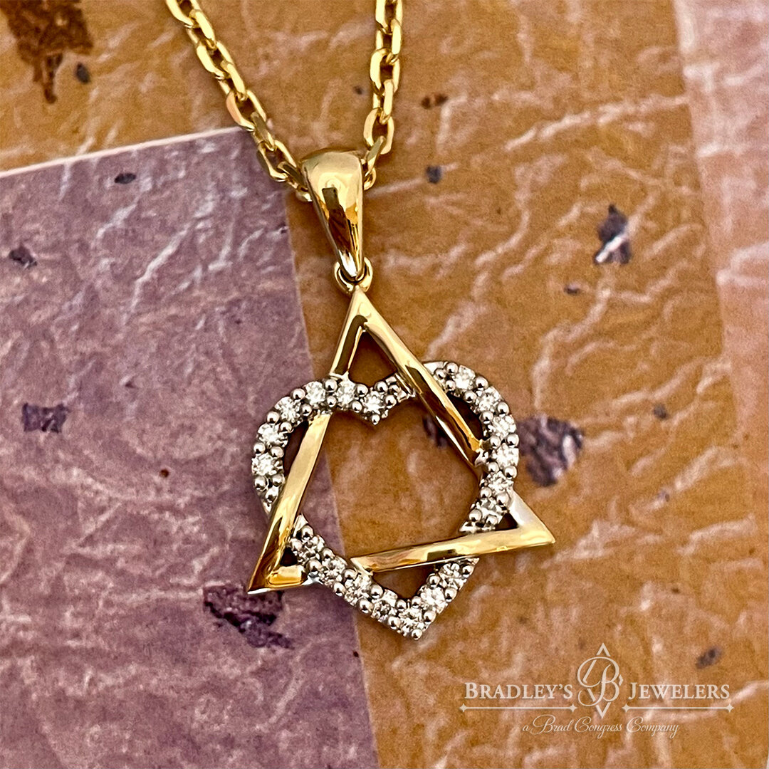 Donnie and Ren&eacute; wanted to commemorate the expansion of their family with this symbol of everlasting love, after officially adopting their little boy! Donnie surprised his wife with this custom pendant!! It was a beautiful moment at Bradley&rsq