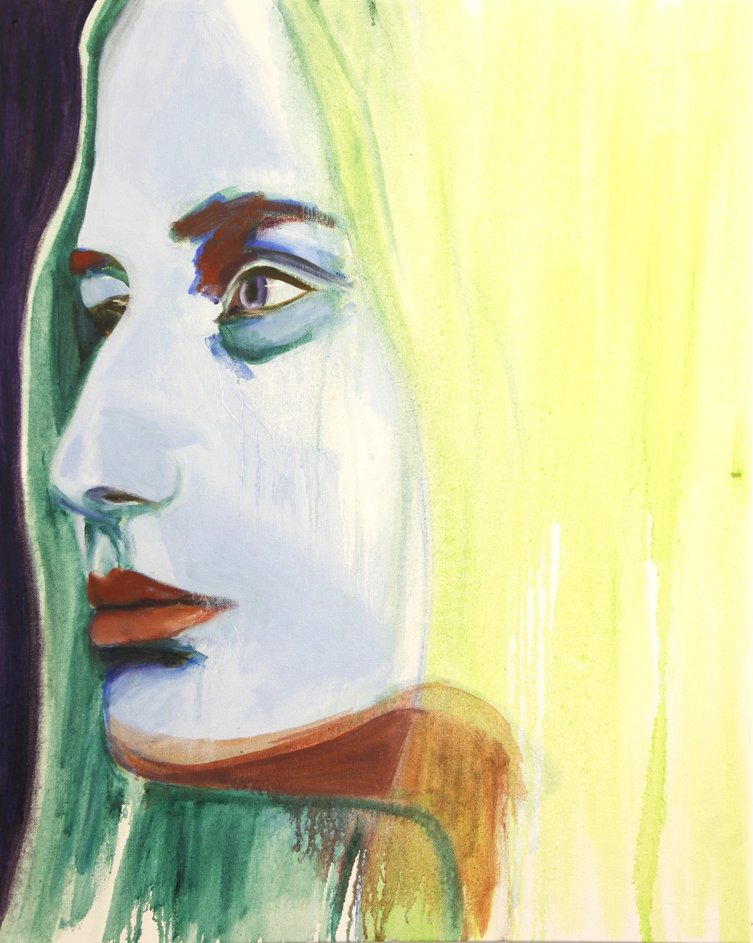  The Space Between Me and You (02).  Oil on canvas. 24x30 inches 