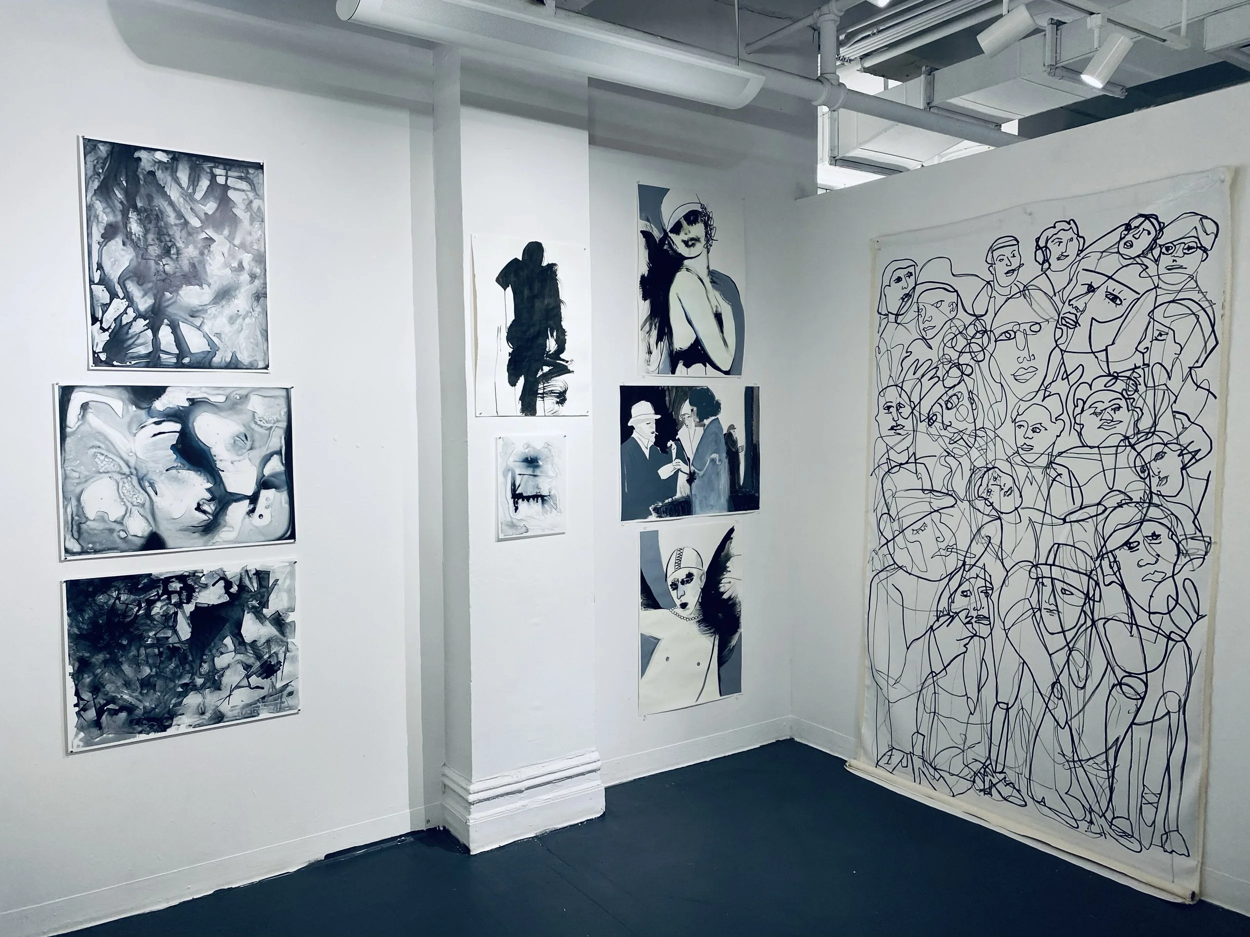 BERLIN. This body of work takes its inspiration from and celebrates the people and personalities of the city- the metropolis- specifically in the era of 1920s Berlin. The nightlife, the performers, the dancehalls- this complex period of new modern