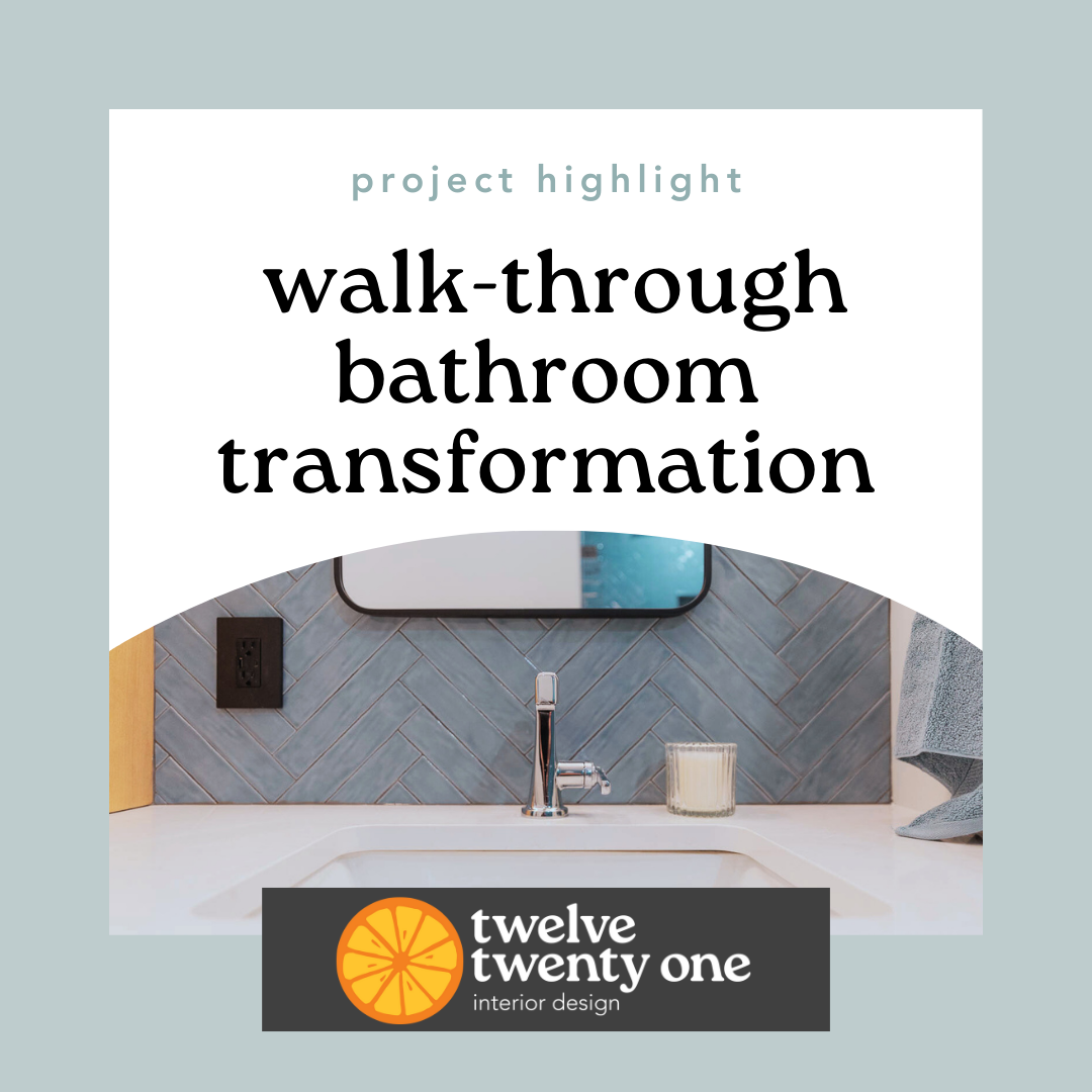 From Awkward Walk-Through to Stunning Retreat: A Bathroom Transformation