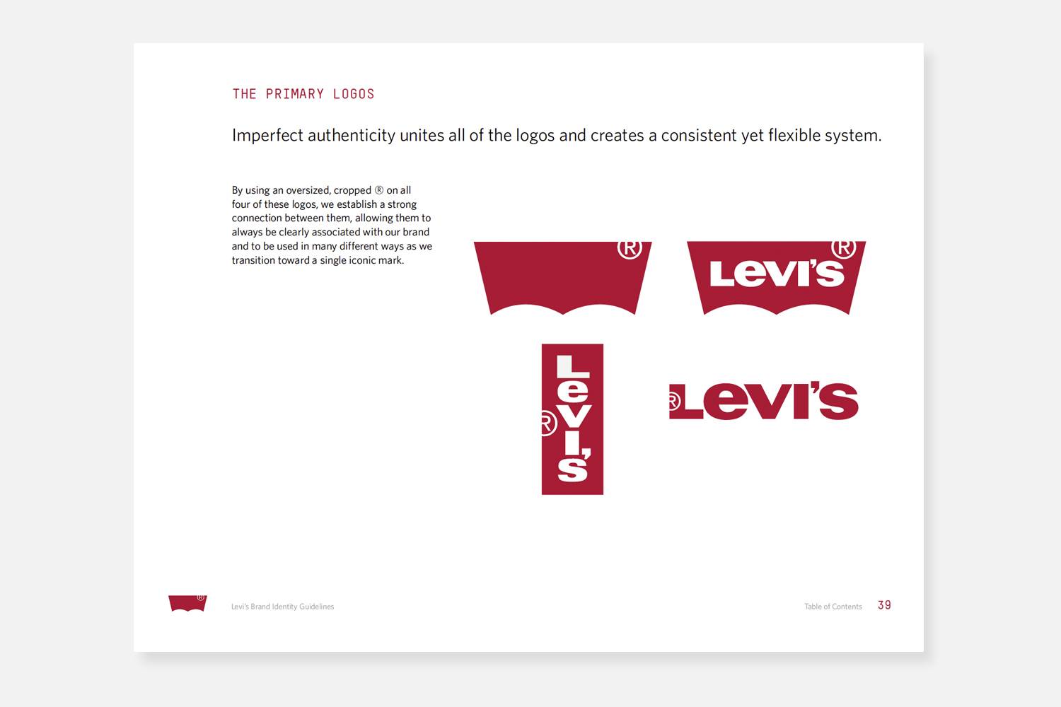 levi's brand identity