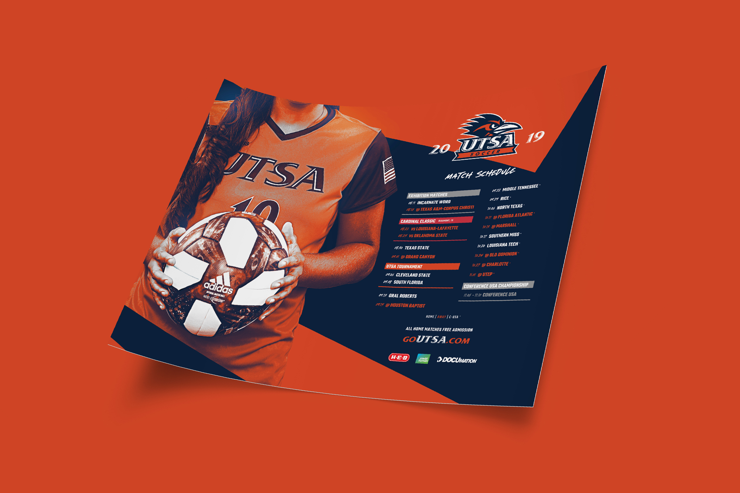 2019 Official Schedule Poster