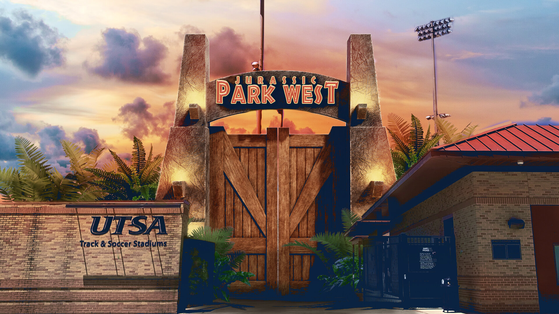 Jurassic Park West Gates