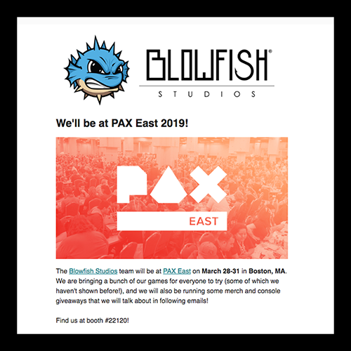Newsletter #1