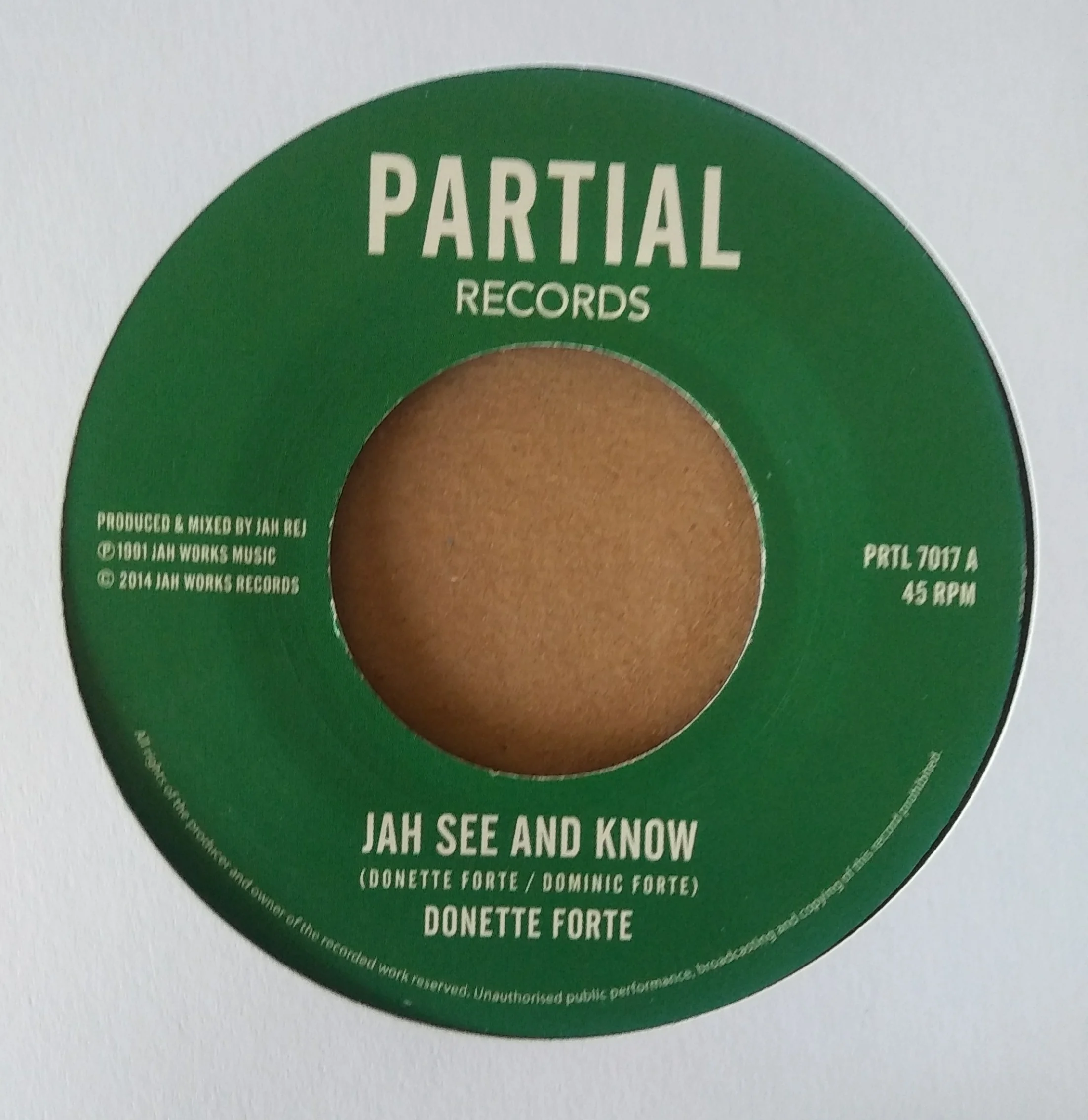 PRTL-7018 Donette Forte - Jah See and Know