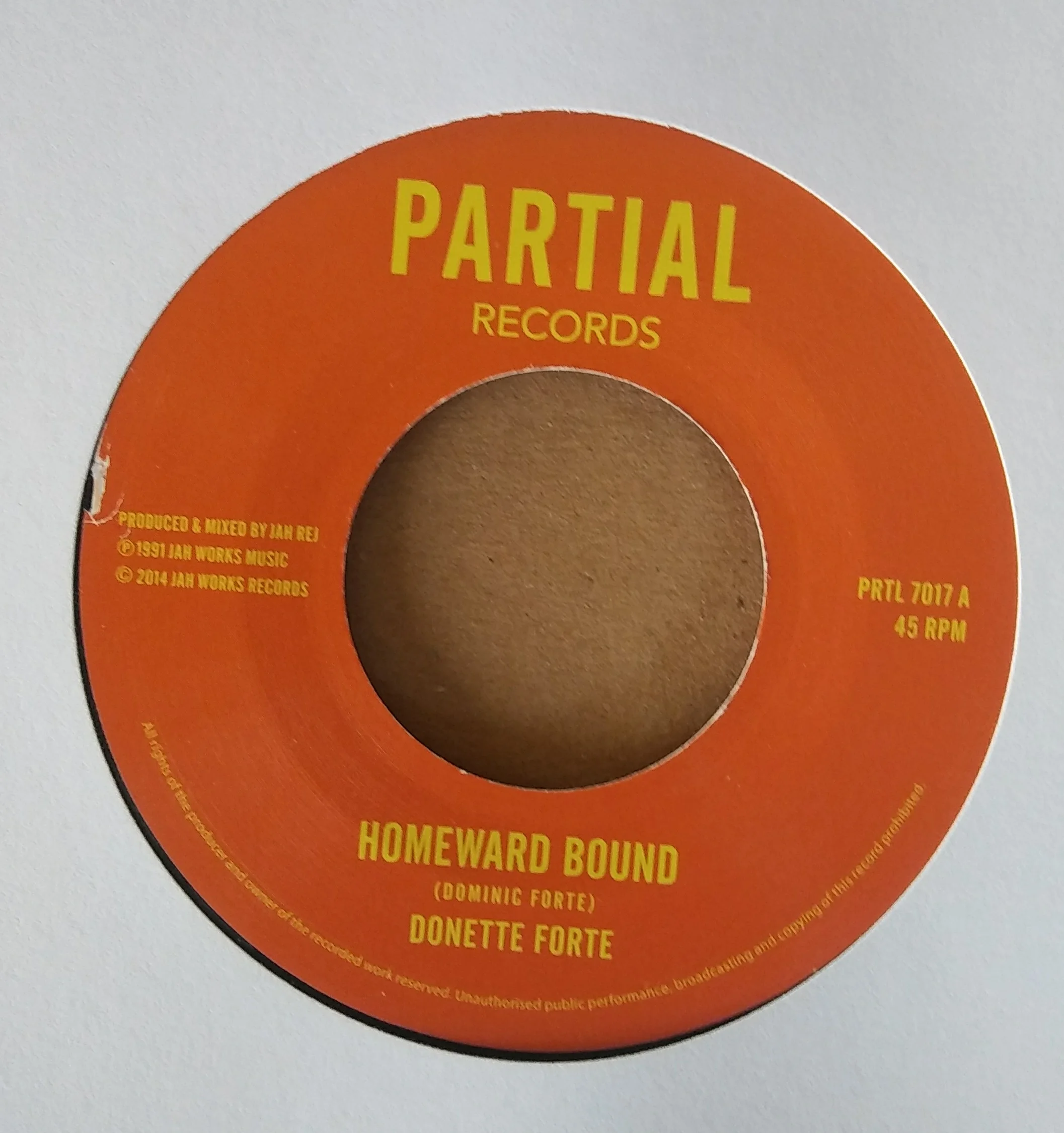 PRTL-7017 Donette Forte - Homeward Bound - 7''