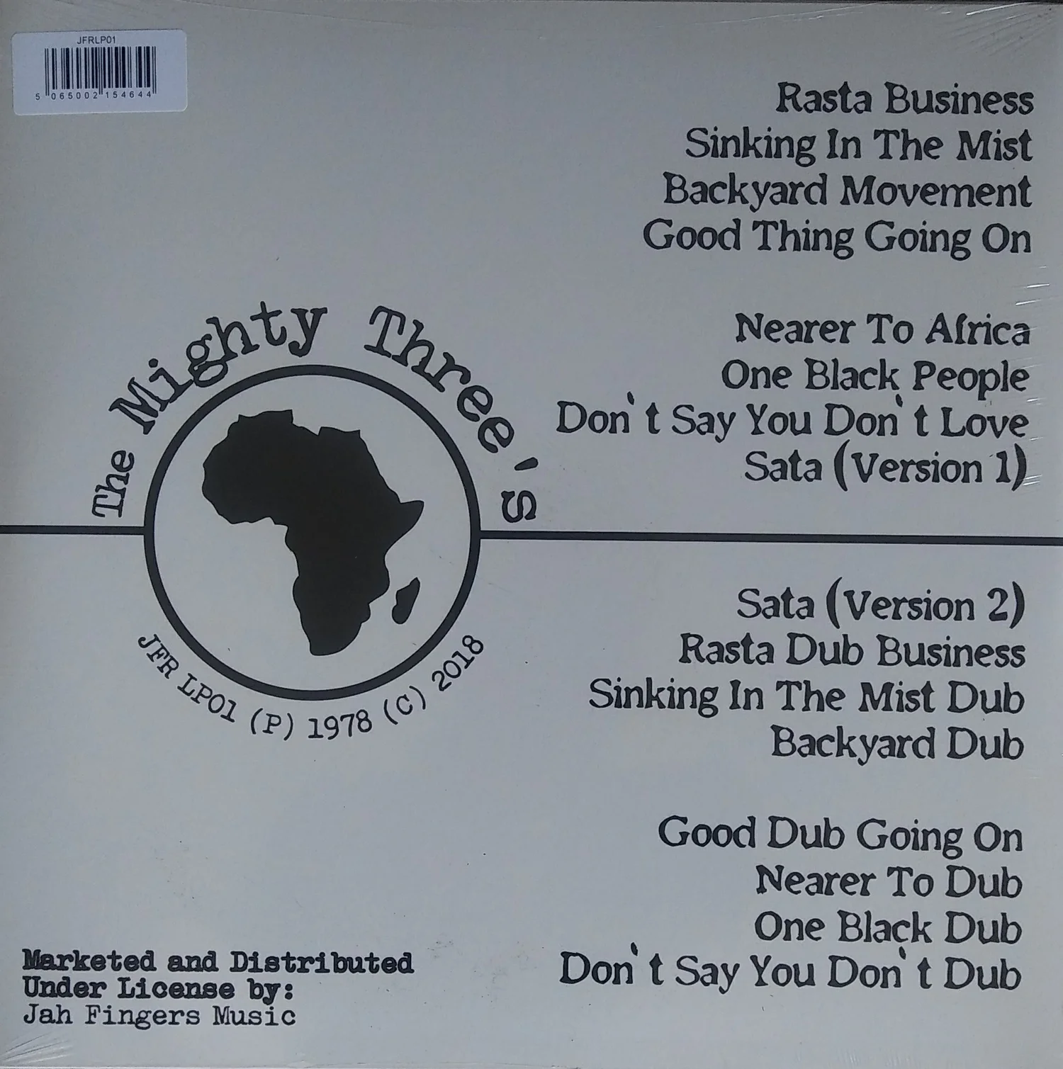 JFRLP-01 The Mighty Threes - Africa Shall Stretch Forth Her Hands 