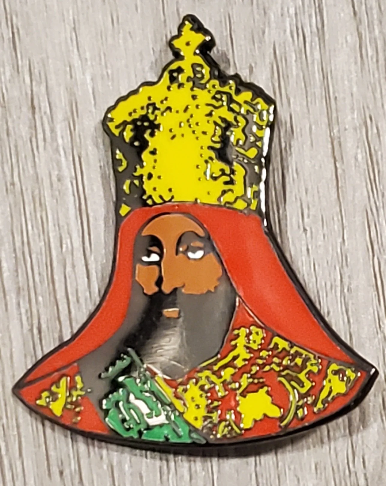 HIM Haile Selassie I Pin